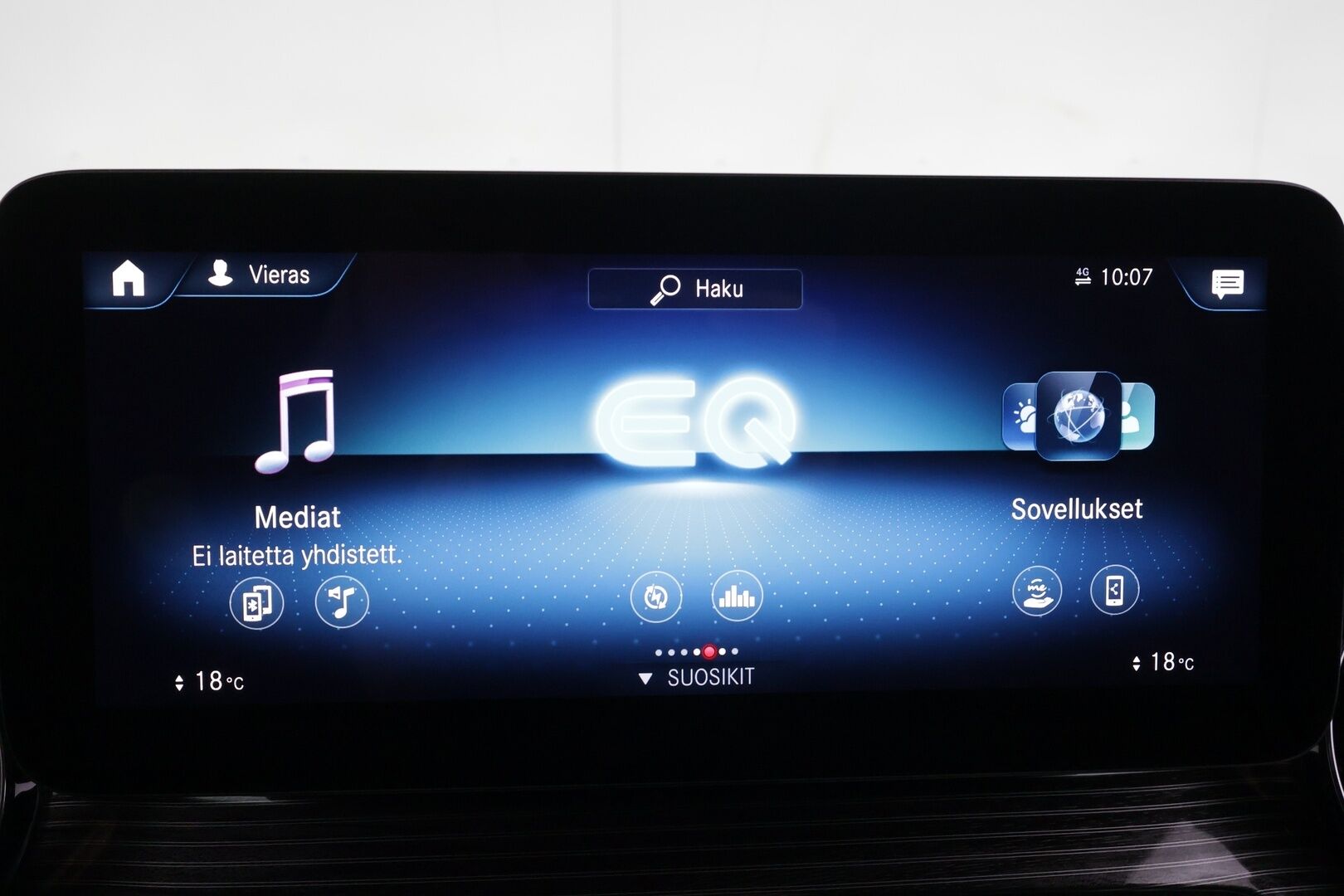 MERCEDES-BENZ EQV 2021 300e A2 Keskipitkä 8-hlö * Distronic / Burmester® / 360° / Tuuletetut täysnahat / BLIS / Sähkö-ovet  / Sähkökontti / ILS-LED / Navi * - Supervarusteet / Akku kuntotarkastettu SOH 96 % / Merkkihuollettu - HULLUT AVAJAISHULINAT KORKOTARJOUS 3,29 %