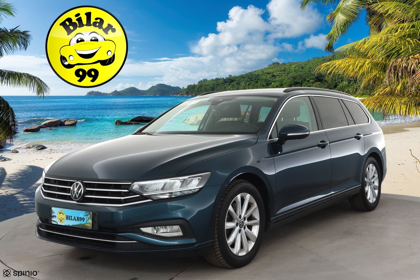 VOLKSWAGEN PASSAT 2023 Variant 2.0 TDi 110 kW M6 * ACC / P.kamera / LED / Navi / Muistipenkki hieronnalla / Webasto / H&K / Keyless * - Kahdet renkaat aluvanteilla / Merkkihuollettu