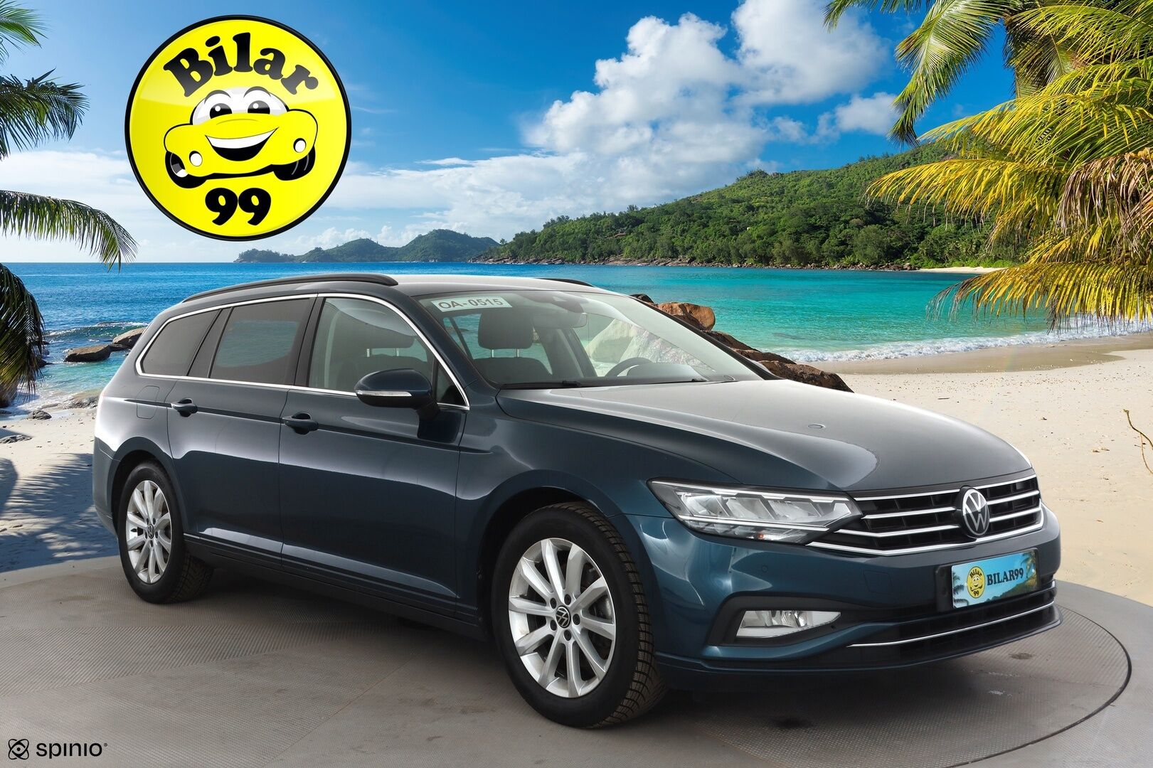 VOLKSWAGEN PASSAT 2023 Variant 2.0 TDi 110 kW M6 * ACC / P.kamera / LED / Navi / Muistipenkki hieronnalla / Webasto / H&K / Keyless * - Kahdet renkaat aluvanteilla / Merkkihuollettu