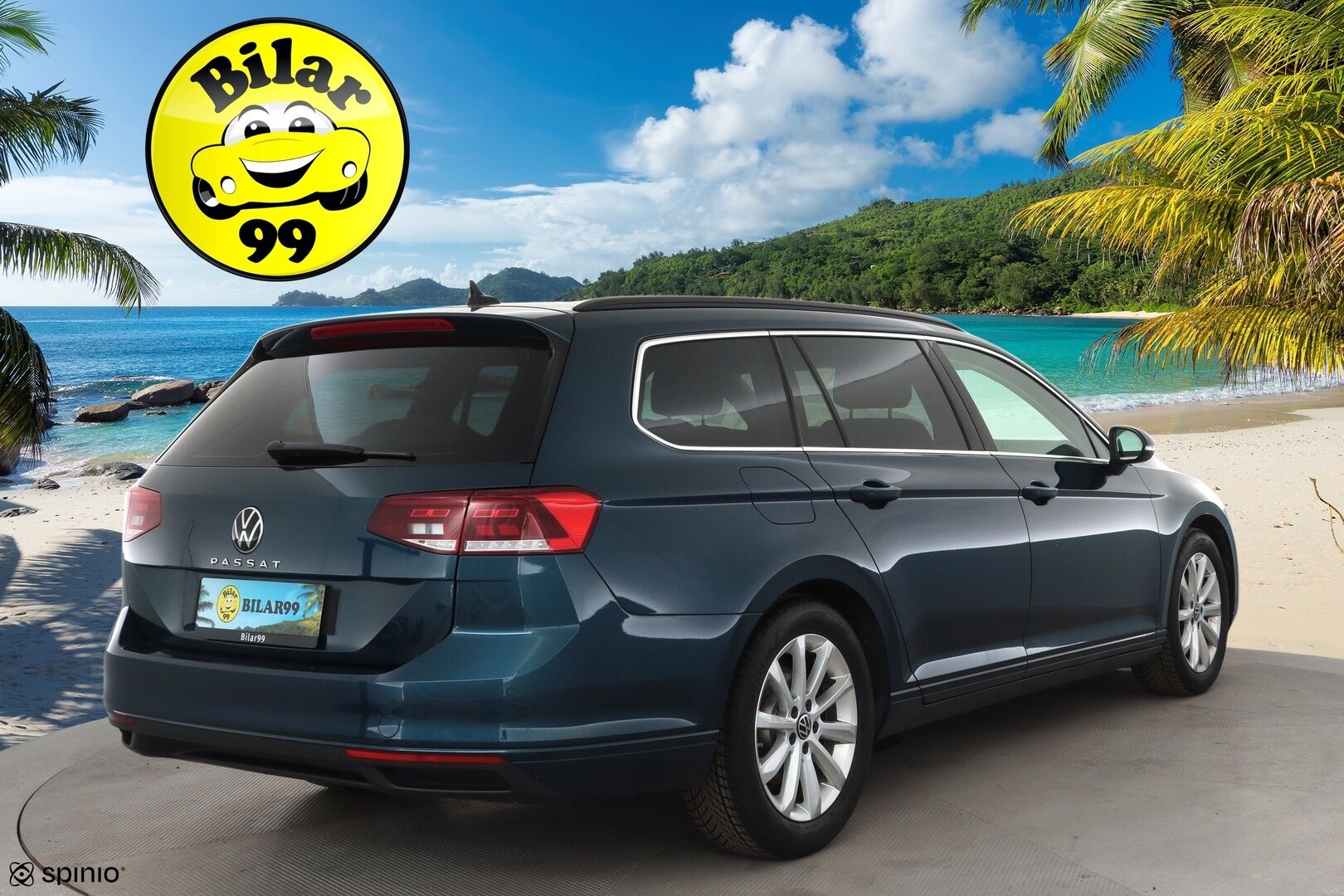 VOLKSWAGEN PASSAT 2023 Variant 2.0 TDi 110 kW M6 * ACC / P.kamera / LED / Navi / Muistipenkki hieronnalla / Webasto / H&K / Keyless * - Kahdet renkaat aluvanteilla / Merkkihuollettu