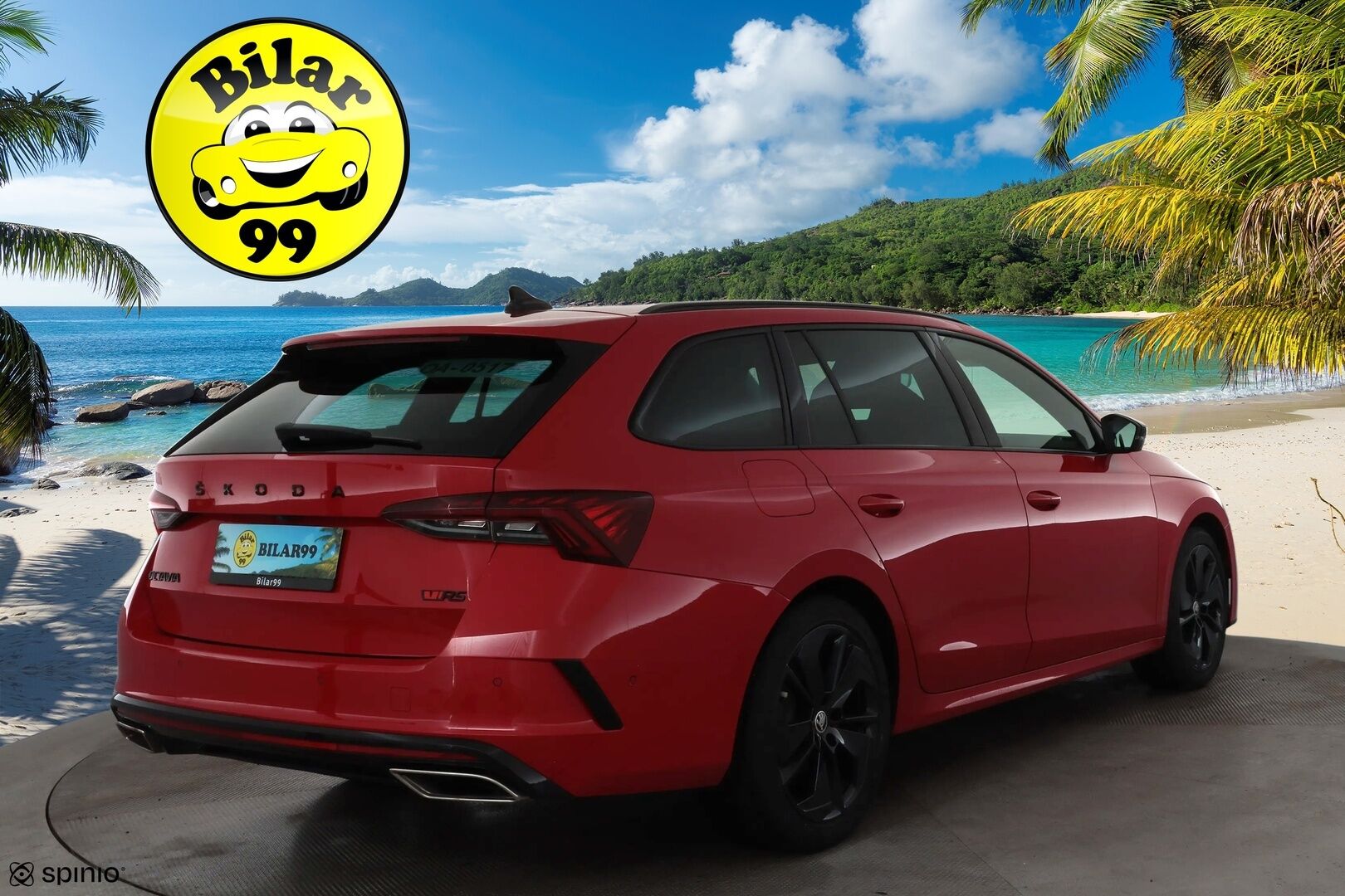 SKODA OCTAVIA 2022 Combi RS 4x4 2.0 TDI 147kW * ACC / HUD / P.kamera / Webasto / Matrix LED / Koukku / Keyless / Navi * - Merkkihuollettu