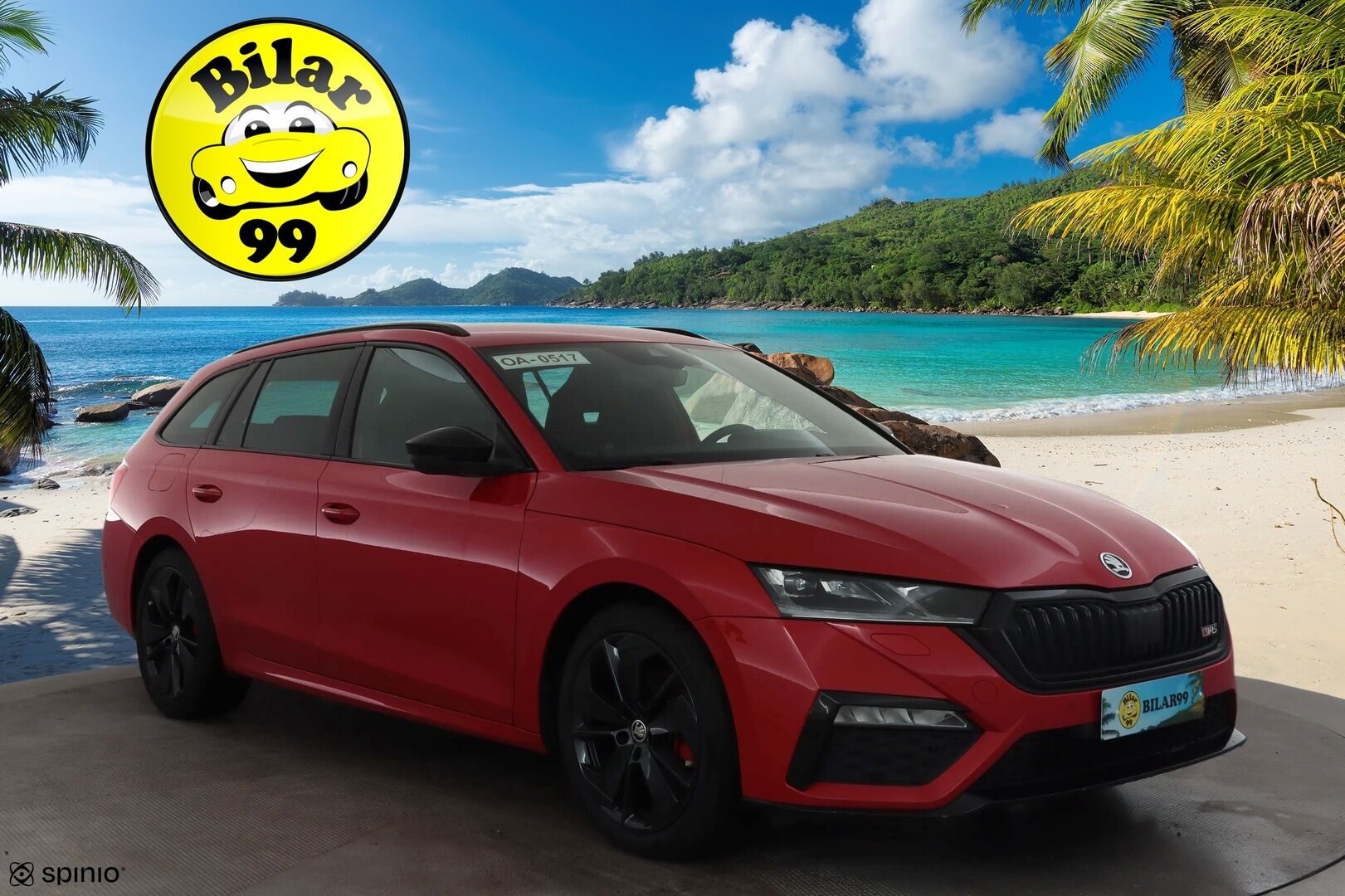 SKODA OCTAVIA 2022 Combi RS 4x4 2.0 TDI 147kW * ACC / HUD / P.kamera / Webasto / Matrix LED / Koukku / Keyless / Navi * - Merkkihuollettu