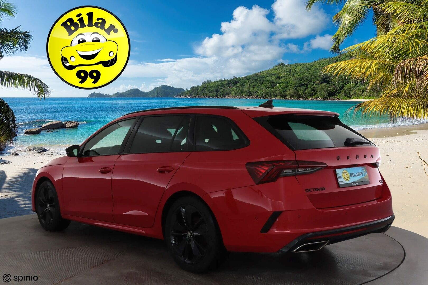 SKODA OCTAVIA 2022 Combi RS 4x4 2.0 TDI 147kW * ACC / HUD / P.kamera / Webasto / Matrix LED / Koukku / Keyless / Navi * - Merkkihuollettu