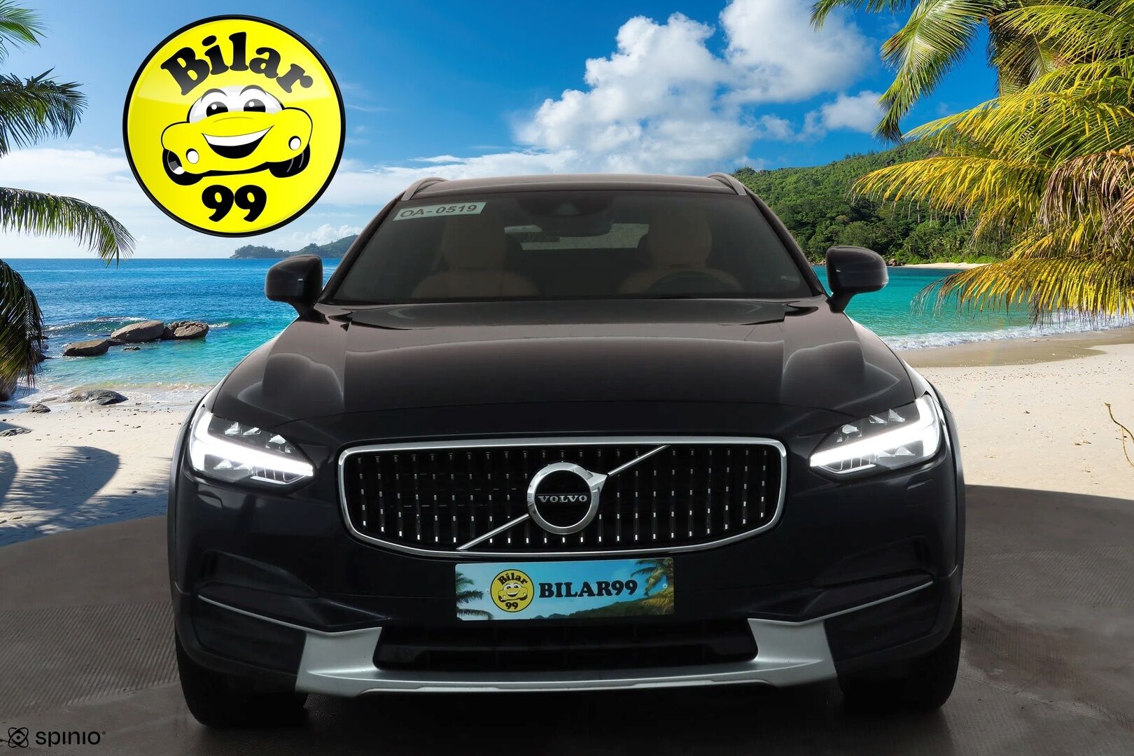 Volvo V90 CROSS COUNTRY 2019 D4 AWD Plus * ACC / P.kamera / Koukku / Webasto / Muistipenkki / Ruskeat nahat / Sähköluukku *