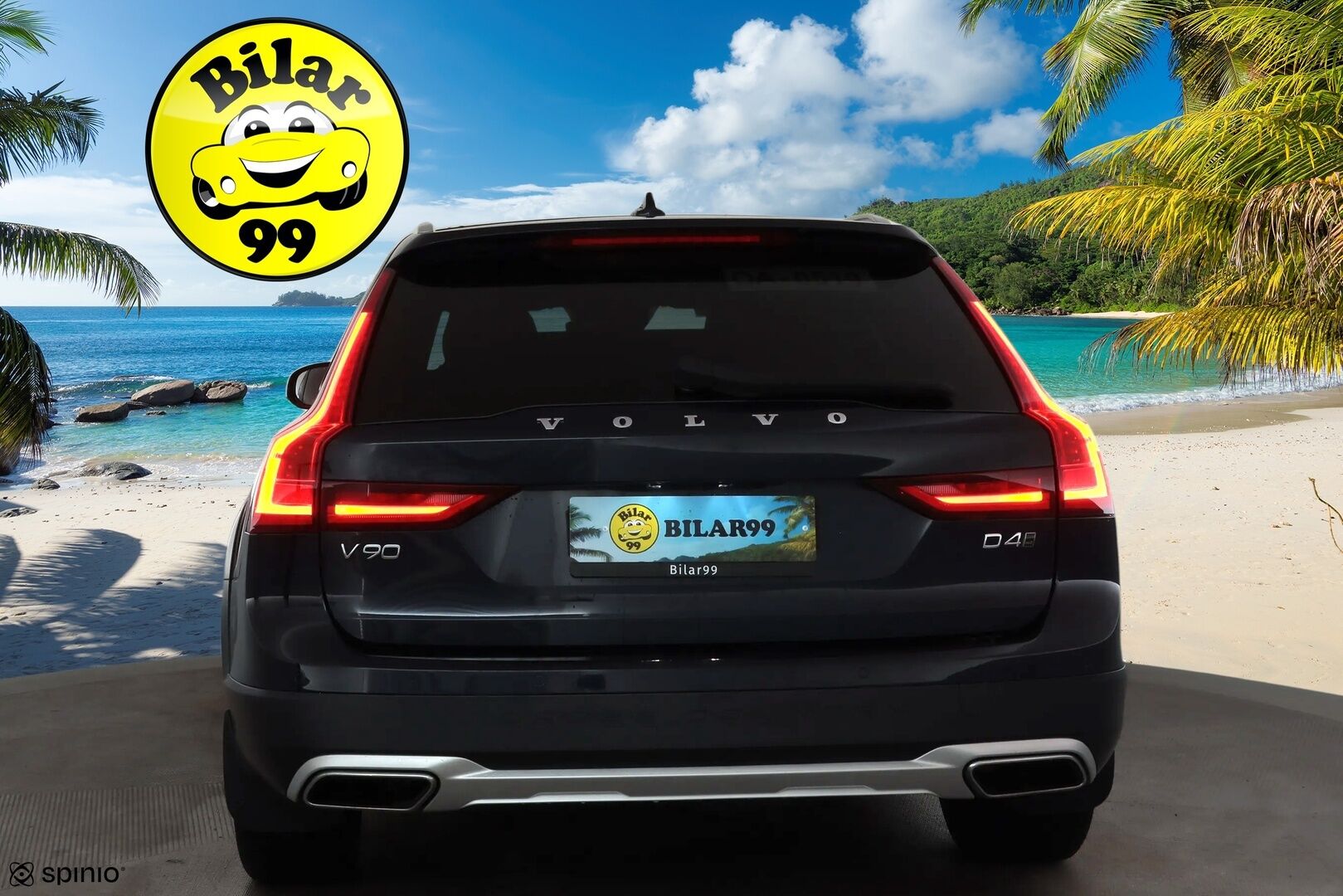 Volvo V90 CROSS COUNTRY 2019 D4 AWD Plus * ACC / P.kamera / Koukku / Webasto / Muistipenkki / Ruskeat nahat / Sähköluukku *