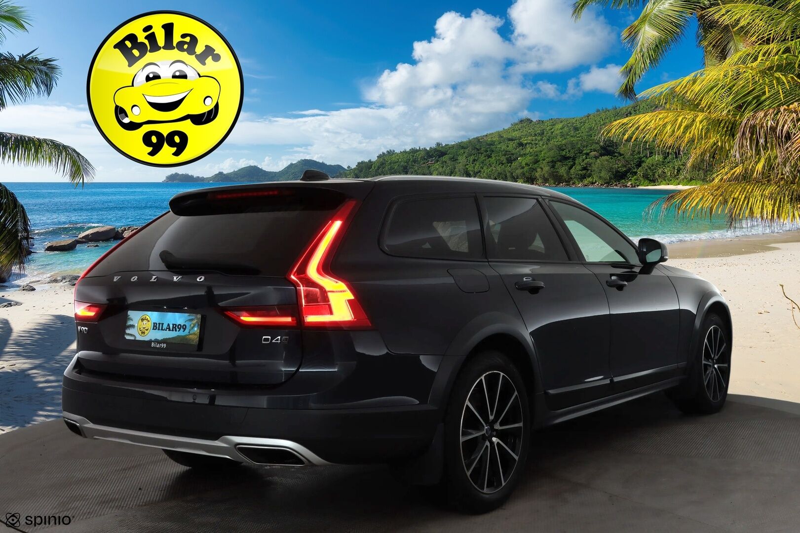 Volvo V90 CROSS COUNTRY 2019 D4 AWD Plus * ACC / P.kamera / Koukku / Webasto / Muistipenkki / Ruskeat nahat / Sähköluukku * - Magic-blue metalliväri / Alletaittuva koukku / Ruskeat nahat - HULLUT AVAJAISHULINAT KORKOTARJOUS 3,29 %