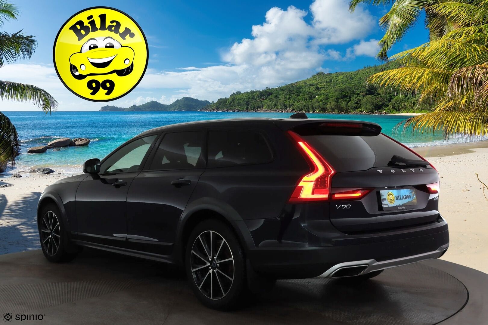 Volvo V90 CROSS COUNTRY 2019 D4 AWD Plus * ACC / P.kamera / Koukku / Webasto / Muistipenkki / Ruskeat nahat / Sähköluukku * - Magic-blue metalliväri / Alletaittuva koukku / Ruskeat nahat - HULLUT AVAJAISHULINAT KORKOTARJOUS 3,29 %