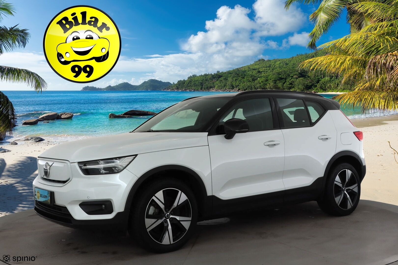 Volvo XC40 2021 P8 AWD R-Design * ACC / P.kamera / ILP / BLIS / Puolinahat / Sähköluukku / Keyless / Navi / LED * - Lämpöpumppu / Akku kuntotarkastettu / Cross Traffic Alert 