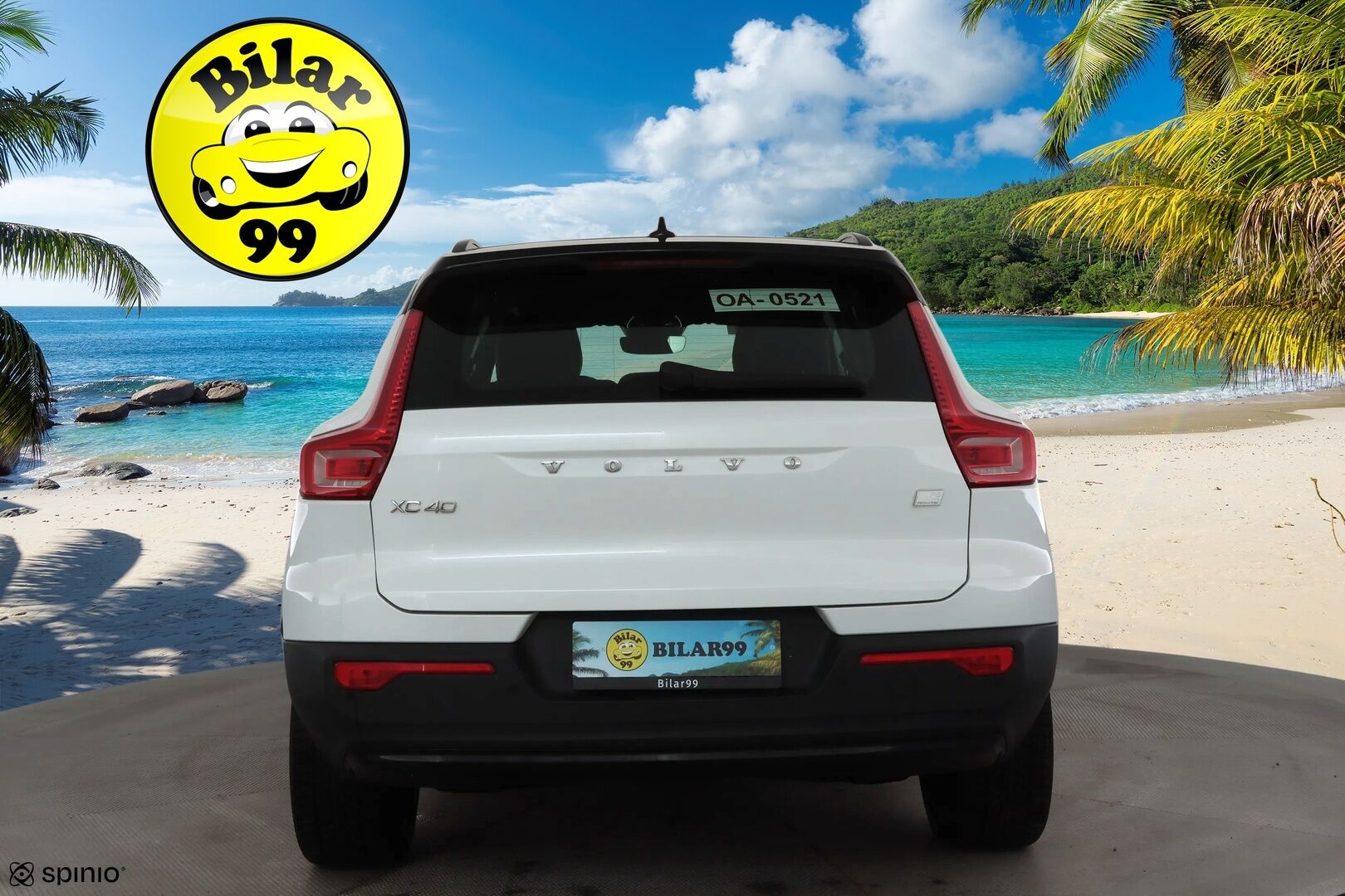 Volvo XC40 2021 P8 AWD R-Design * ACC / P.kamera / ILP / BLIS / Puolinahat / Sähköluukku / Keyless / Navi / LED *