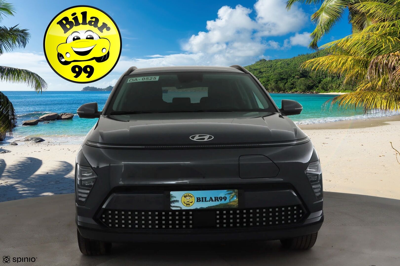 HYUNDAI KONA 2024 Electric 65 kWh 217 hv Style * ACC / 360° / ILP / Sähkökontti / LED / Navi / Keyless * - Merkkihuollettu