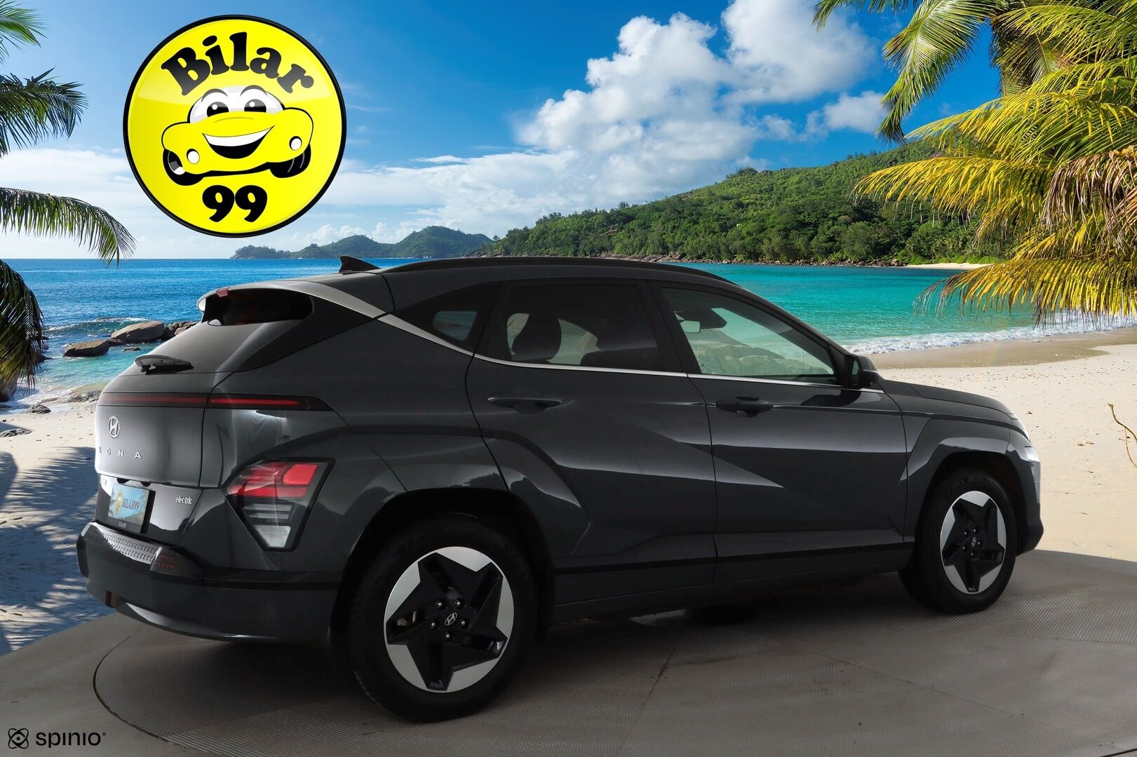 HYUNDAI KONA 2024 Electric 65 kWh 217 hv Style * ACC / 360° / ILP / Sähkökontti / LED / Navi / Keyless * - Merkkihuollettu