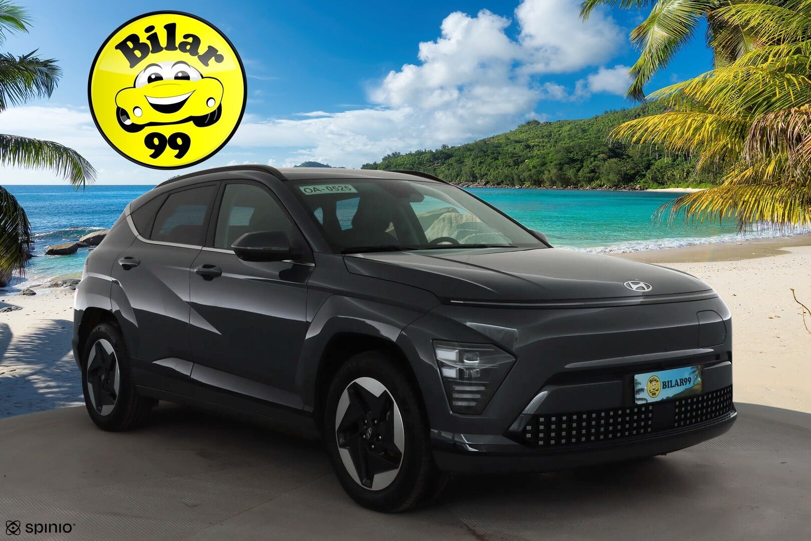 HYUNDAI KONA 2024 Electric 65 kWh 217 hv Style * ACC / 360° / ILP / Sähkökontti / LED / Navi / Keyless * - Merkkihuollettu