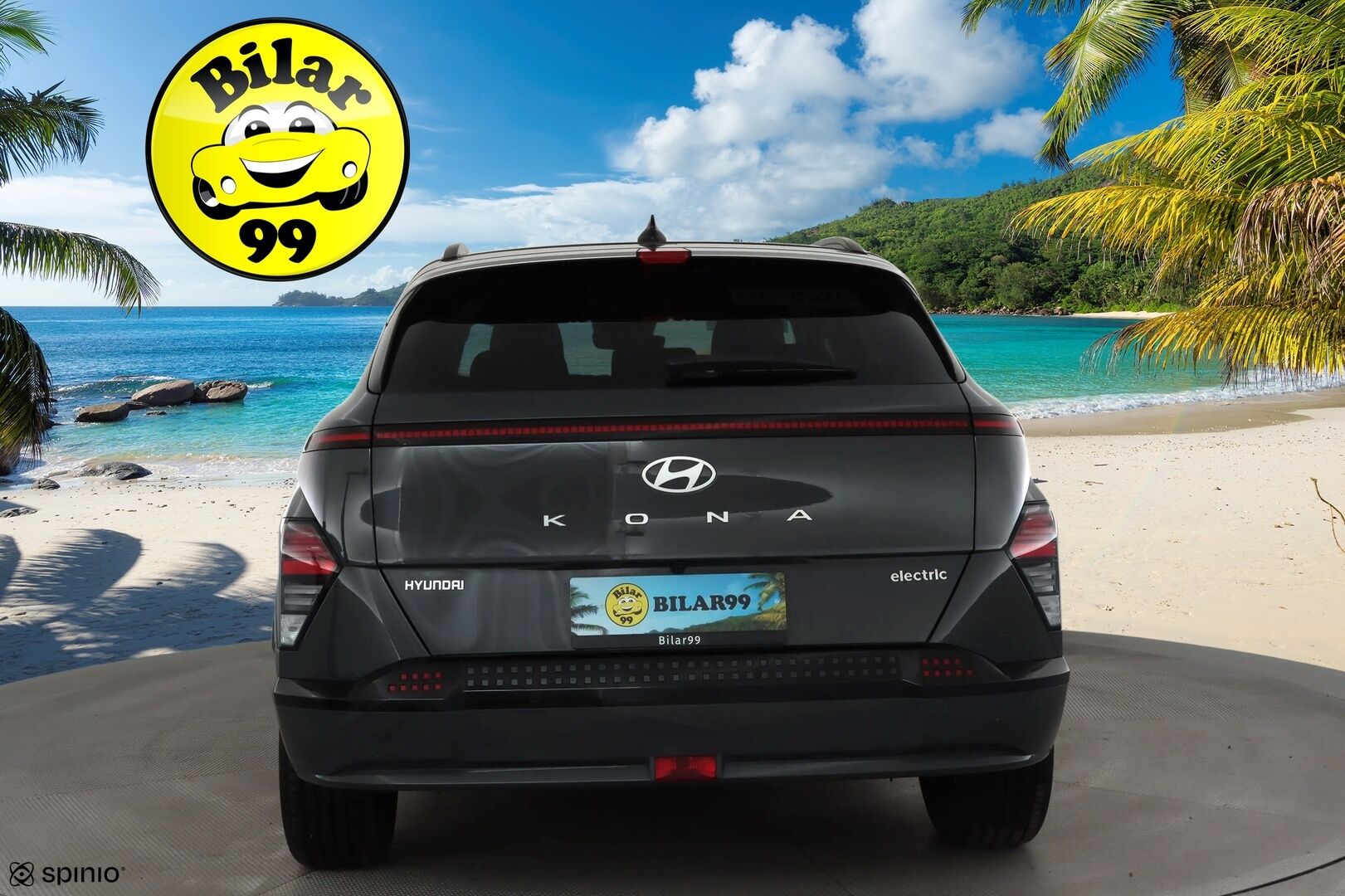 HYUNDAI KONA 2024 Electric 65 kWh 217 hv Style * ACC / 360° / ILP / Sähkökontti / LED / Navi / Keyless * - Merkkihuollettu