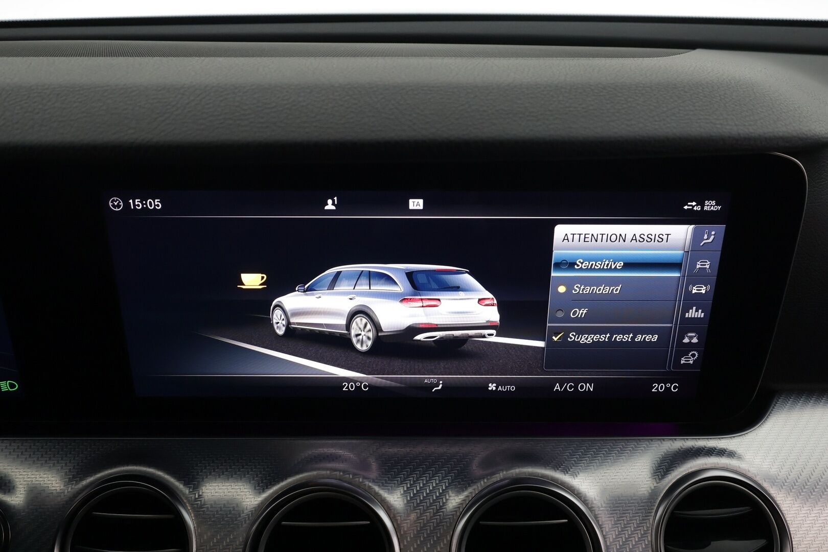 MERCEDES-BENZ E 2018 220 d 4Matic A All-Terrain - Webasto | Burmester | Panorama | 360° | Koukku | Multibeam | Widescreen  HUD | Airmatic