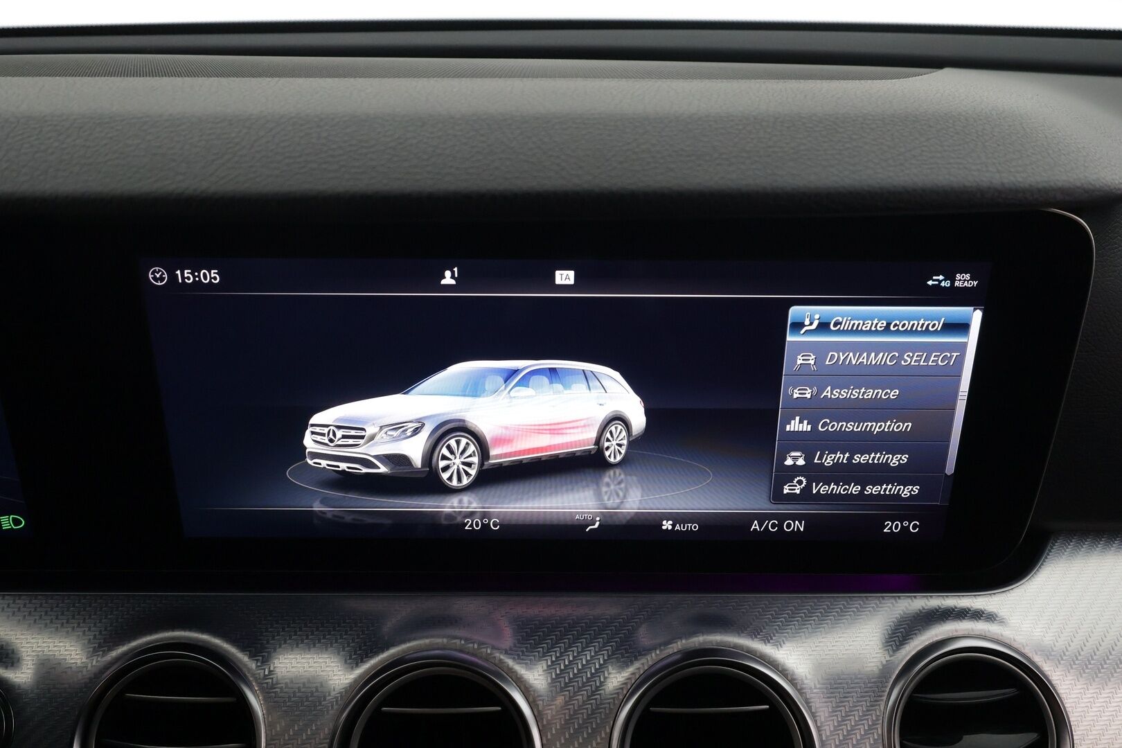 MERCEDES-BENZ E 2018 220 d 4Matic A All-Terrain - Webasto | Burmester | Panorama | 360° | Koukku | Multibeam | Widescreen  HUD | Airmatic
