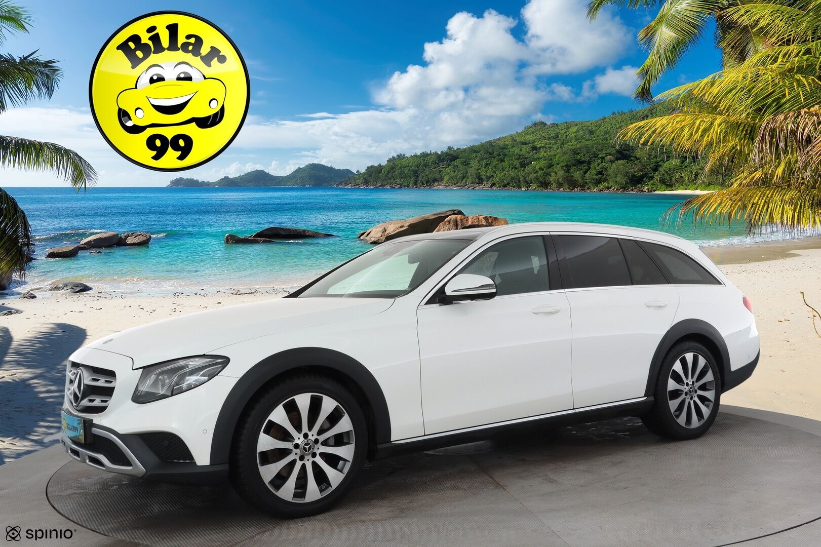 MERCEDES-BENZ E 2018 220 d 4Matic A All-Terrain * Webasto / Burmester / Panorama / 360° / Koukku / Multibeam / Widescreen / HUD / Airmatic * - Hieno All-terrain Huippukamoilla! Ilma-Alusta! - HULLUT AVAJAISHULINAT KORKOTARJOUS 3,29 %