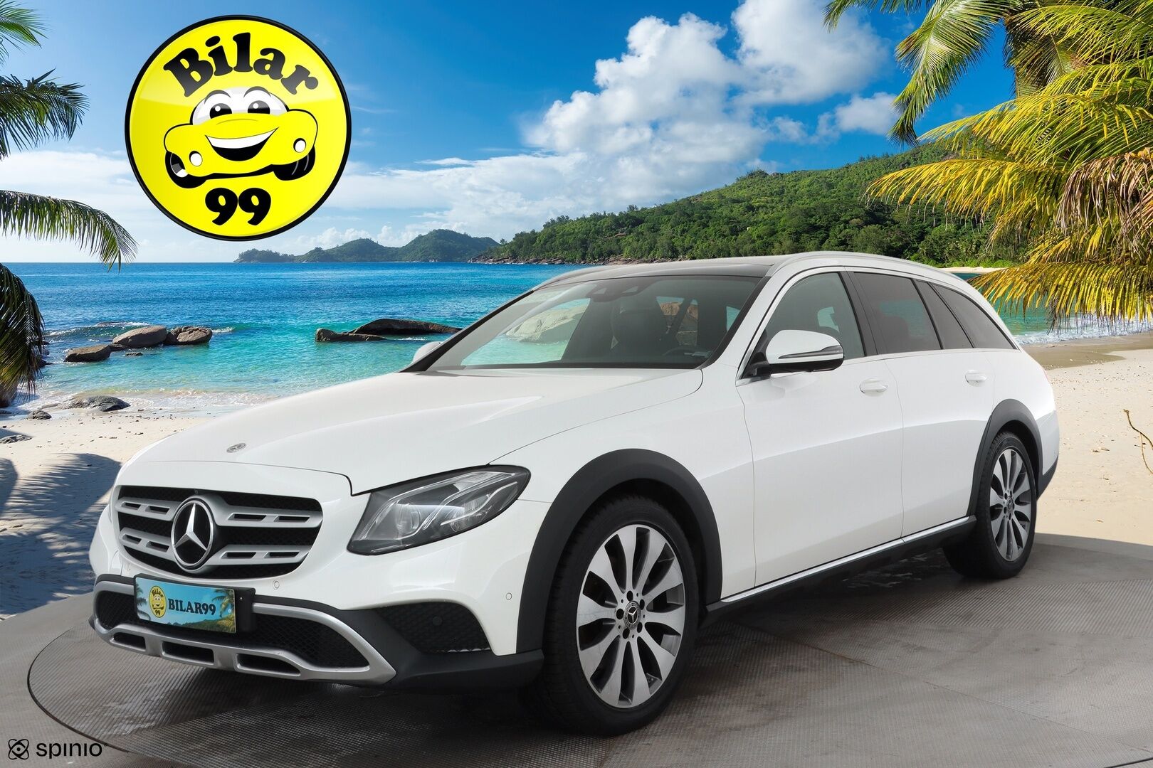 MERCEDES-BENZ E 2018 220 d 4Matic A All-Terrain * Burmester / Panorama / 360° / Koukku / Multibeam / Widescreen / Webasto / HUD / Airmatic * - Huippuvarusteet