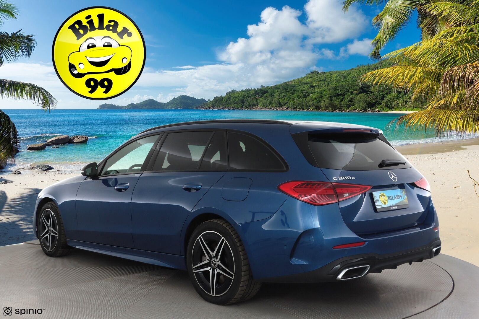 MERCEDES-BENZ C 2023 300e AMG * Distronic+ / HUD / Midline / P.kamera / IHC / Koukku / Navi / Sporttipenkit / Sähköluukku / Night-paketti * - KATSO MIHIN RAHAAN Facelift! / SOH 95.9% / Viimeisin huolto 72tkm! - HULLUT AVAJAISHULINAT KORKOTARJOUS 3,29 %