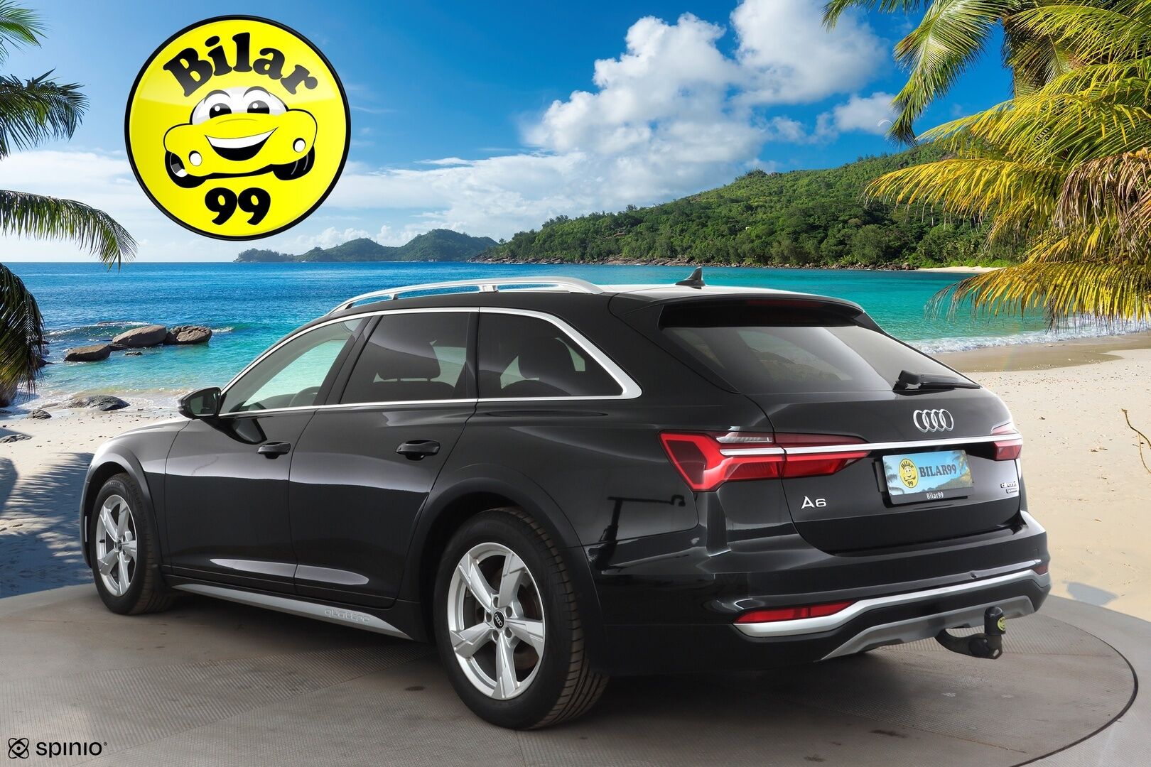 AUDI A6 ALLROAD 2022 Business 40 TDI MHEV quattro S tronic * ALV / Webasto / Koukku / ACC / LED / P.Kamera / Sportpenkit / Navi / Kaistavahti * - Kahdet Nokia renkaat aluvanteilla / Merkkihuollot