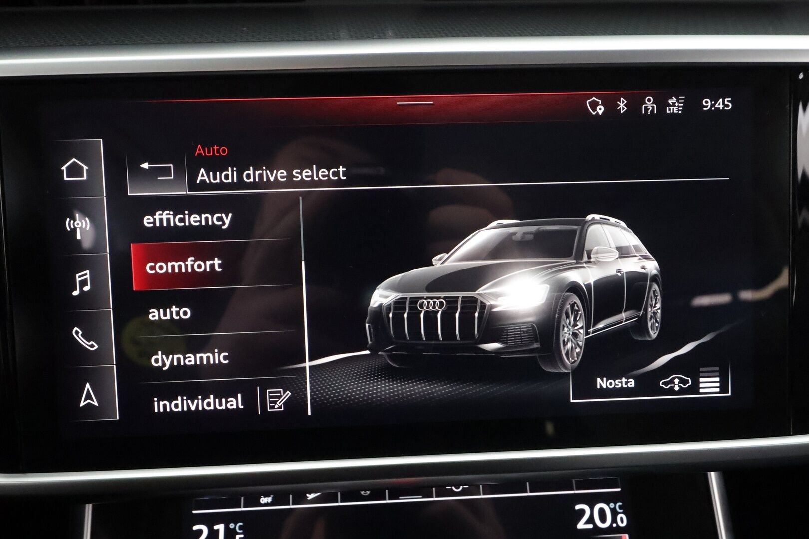 AUDI A6 ALLROAD 2022 Business 40 TDI MHEV quattro S tronic * ALV / Webasto / Koukku / ACC / LED / P.Kamera / Sportpenkit / Navi / Kaistavahti * - Kahdet Nokia renkaat aluvanteilla / Merkkihuollot