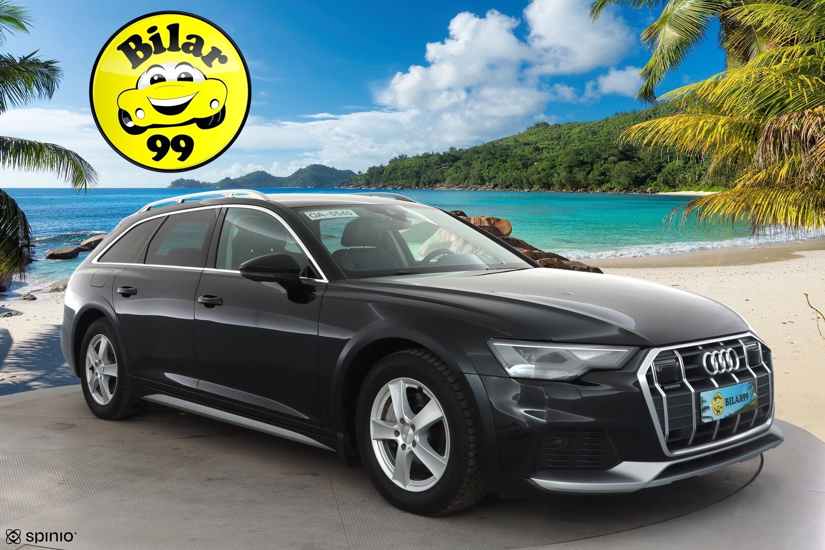 AUDI A6 ALLROAD 2022 Business 40 TDI MHEV quattro S tronic * Webasto / Koukku / ACC / LED / P.Kamera / Sportpenkit / Navi / Kaistavahti * - Kahdet renkaat aluvanteilla / Merkkihuollot