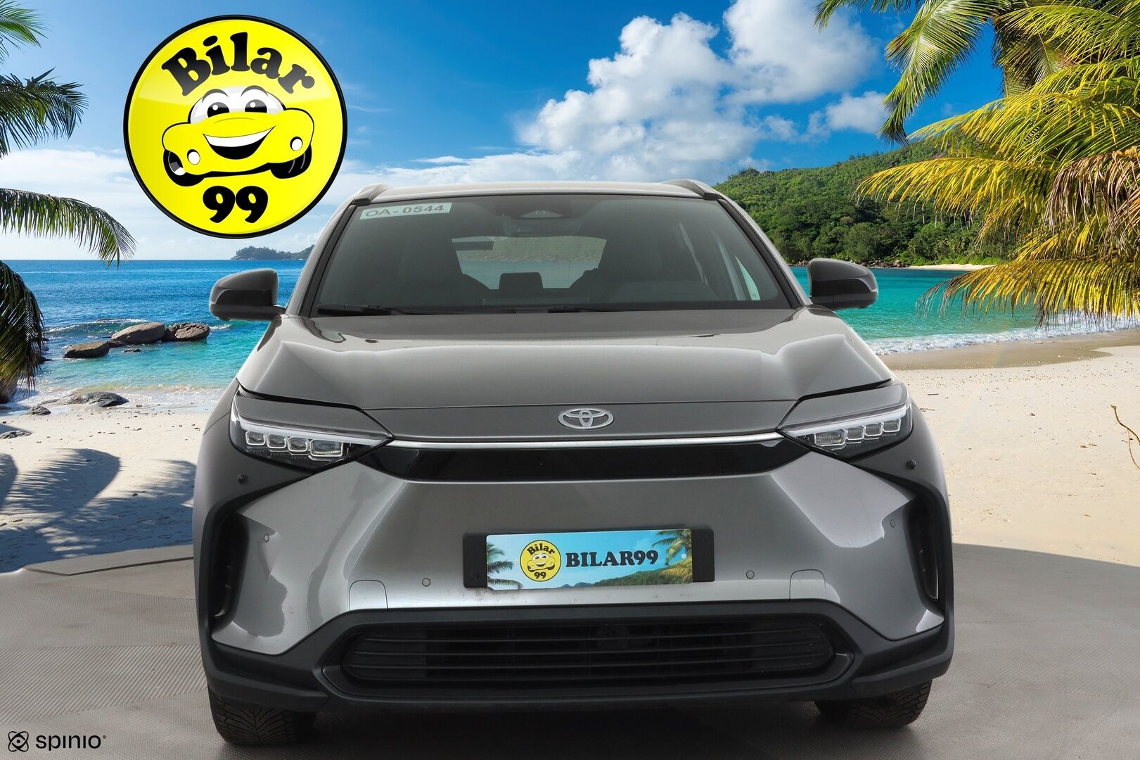 TOYOTA BZ4X 2025 FWD Team Deutschland * ACC / ILP / P.kamera / LED / Navi / Sähköpenkki / Keyless / Puolinahat *