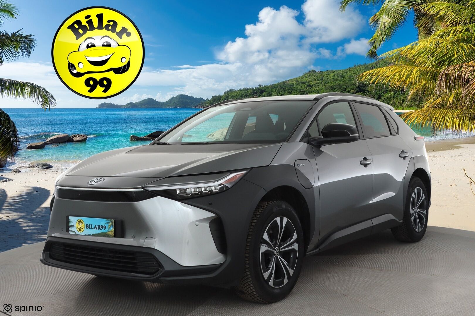 TOYOTA BZ4X 2025 FWD Team Deutschland * ACC / ILP / P.kamera / LED / Navi / Sähköpenkki / Keyless / Puolinahat *