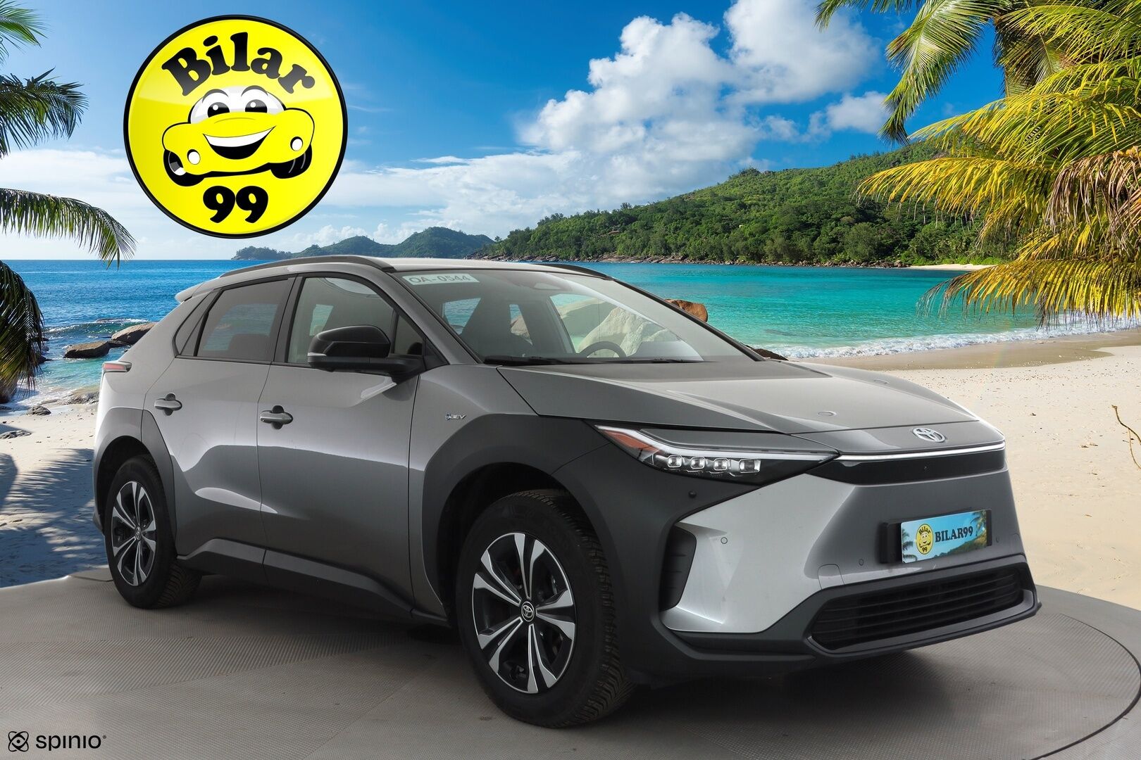 TOYOTA BZ4X 2025 FWD Team Deutschland * ACC / ILP / P.kamera / LED / Navi / Sähköpenkki / Keyless / Puolinahat *