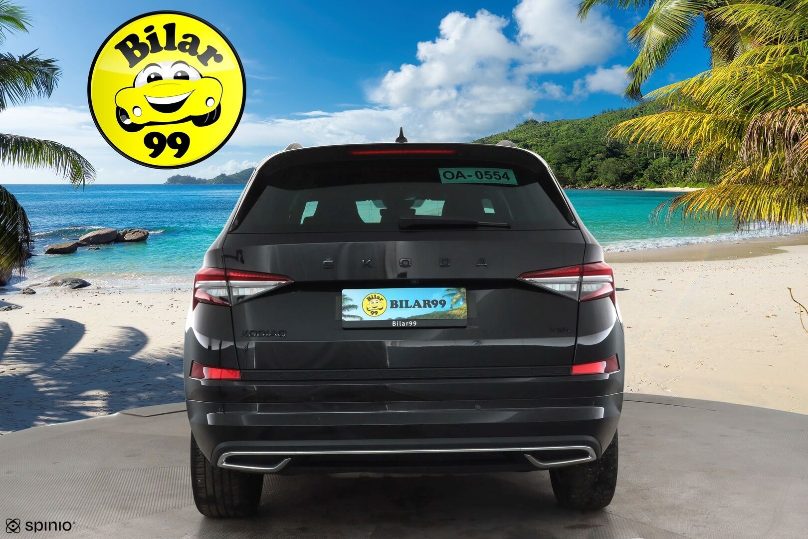 SKODA KODIAQ 2022 2,0 TSI 4x4 SportLine DSG * ACC / Webasto / Koukku / Matrix-LED / Muistipenkki / P.Kamera / 7-Paik / Apple&android * - *2x renkaat&vanteet* - HULLUT AVAJAISHULINAT KORKOTARJOUS 3,29 %