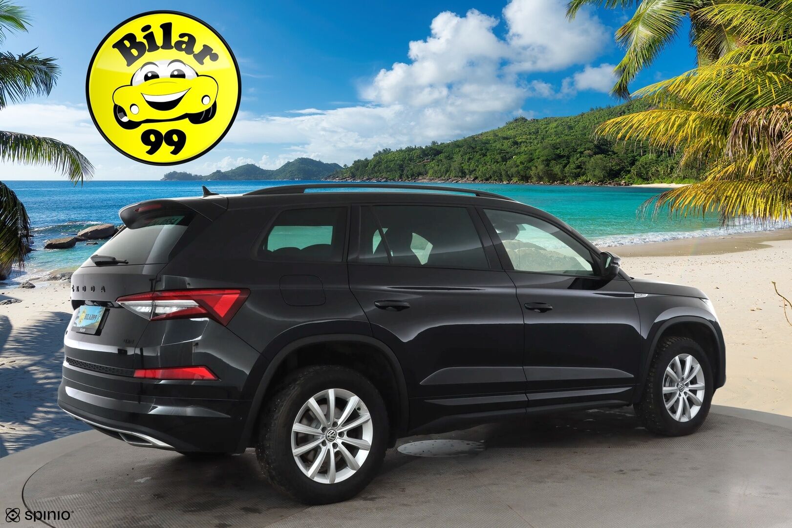 SKODA KODIAQ 2022 2,0 TSI 4x4 SportLine DSG * ACC / Webasto / Koukku / Matrix-LED / Muistipenkki / P.Kamera / 7-Paik / Apple&android * - *2x renkaat&vanteet* - HULLUT AVAJAISHULINAT KORKOTARJOUS 3,29 %