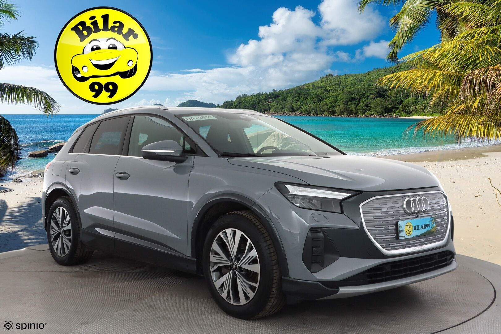 AUDI Q4 E-TRON 2023 50 E-Tron Quattro * ACC / P.kamera / ILP / Koukku / Sporttipenkit / LED / Sähköluukku / Digimittaristo * - Akku kuntotarkastettu