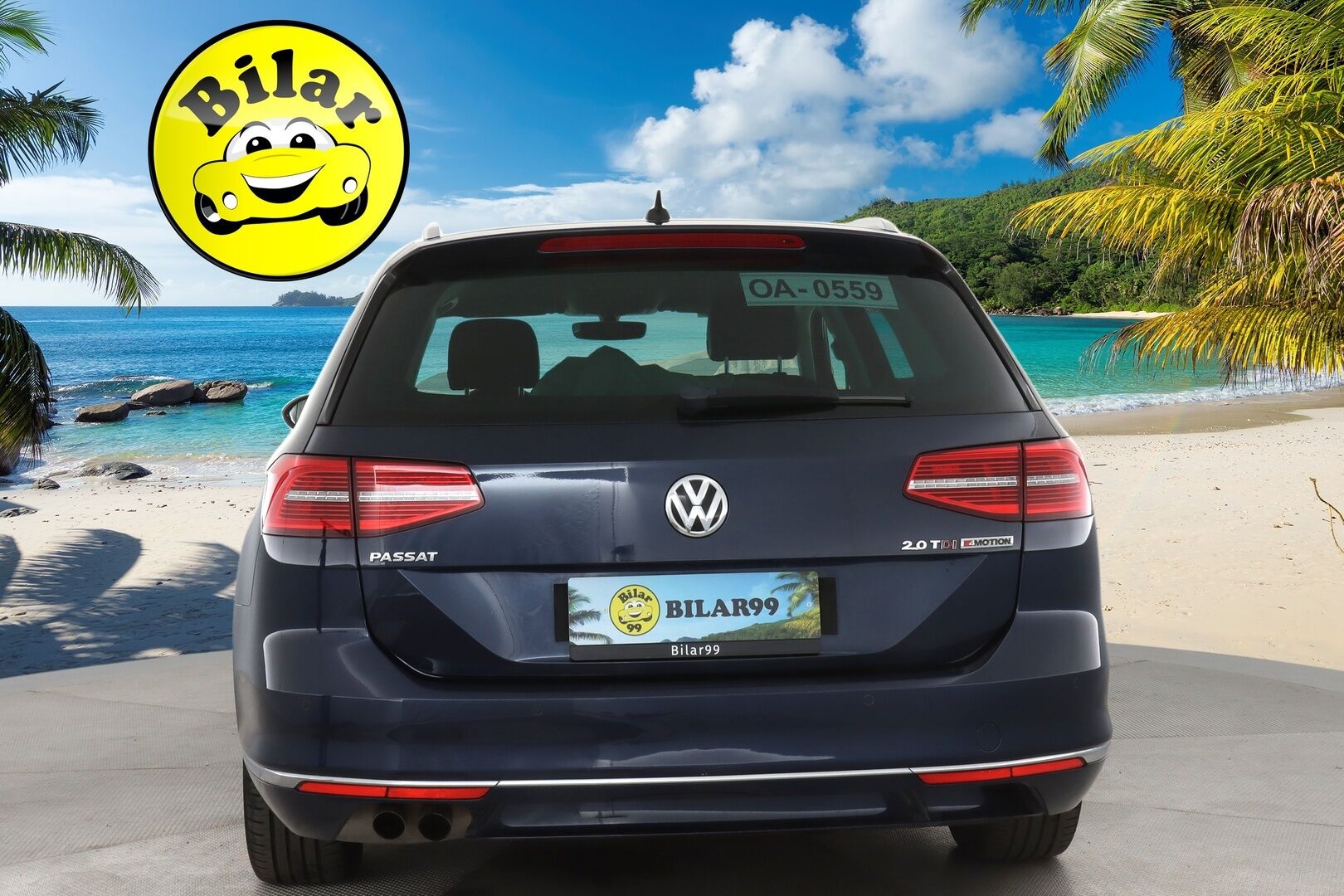 VOLKSWAGEN PASSAT 2016 2,0TDI 190hv 4Motion Highline - | ACC | Webasto | Koukku | LED | Ergocomfort istuin | P.Kamera | Kahdet Renkaat |