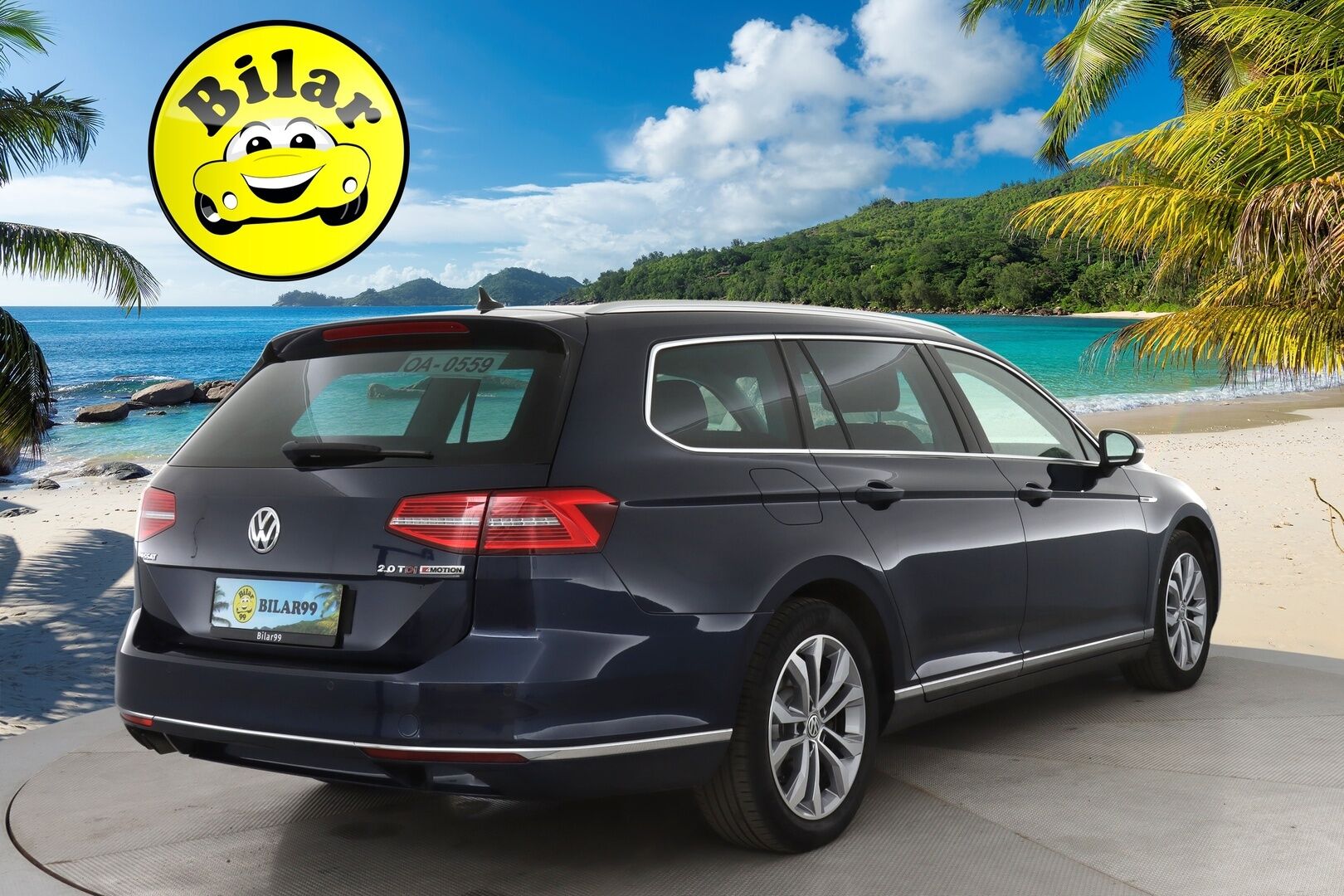 VOLKSWAGEN PASSAT 2016 2,0TDI 190hv 4Motion Highline - | ACC | Webasto | Koukku | LED | Ergocomfort istuin | P.Kamera | Kahdet Renkaat |