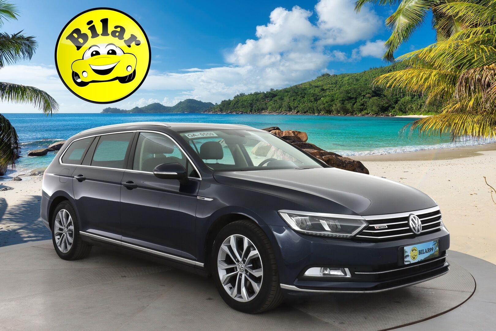 VOLKSWAGEN PASSAT 2016 2,0TDI 190hv 4Motion Highline - | ACC | Webasto | Koukku | LED | Ergocomfort istuin | P.Kamera | Kahdet Renkaat |