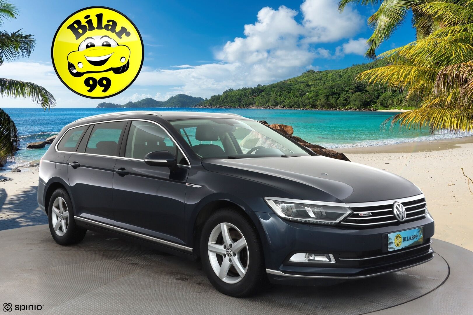 VOLKSWAGEN PASSAT 2016 2,0TDI 190hv 4Motion Highline * ACC / Webasto / Koukku / LED / Ergocomfort istuin / P.Kamera * - Kahdet Renkaat
