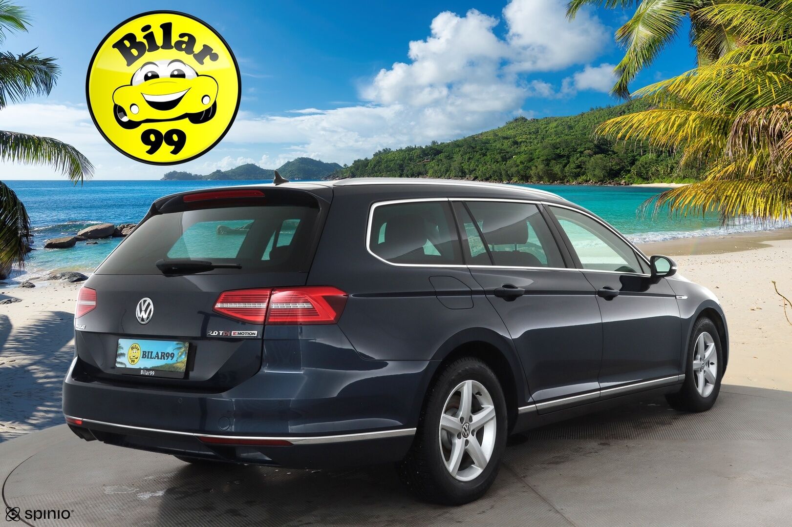 VOLKSWAGEN PASSAT 2016 2,0TDI 190hv 4Motion Highline * ACC / Webasto / Koukku / LED / Ergocomfort istuin / P.Kamera * - Kahdet Renkaat - HULLUT AVAJAISHULINAT KORKOTARJOUS 3,29 %