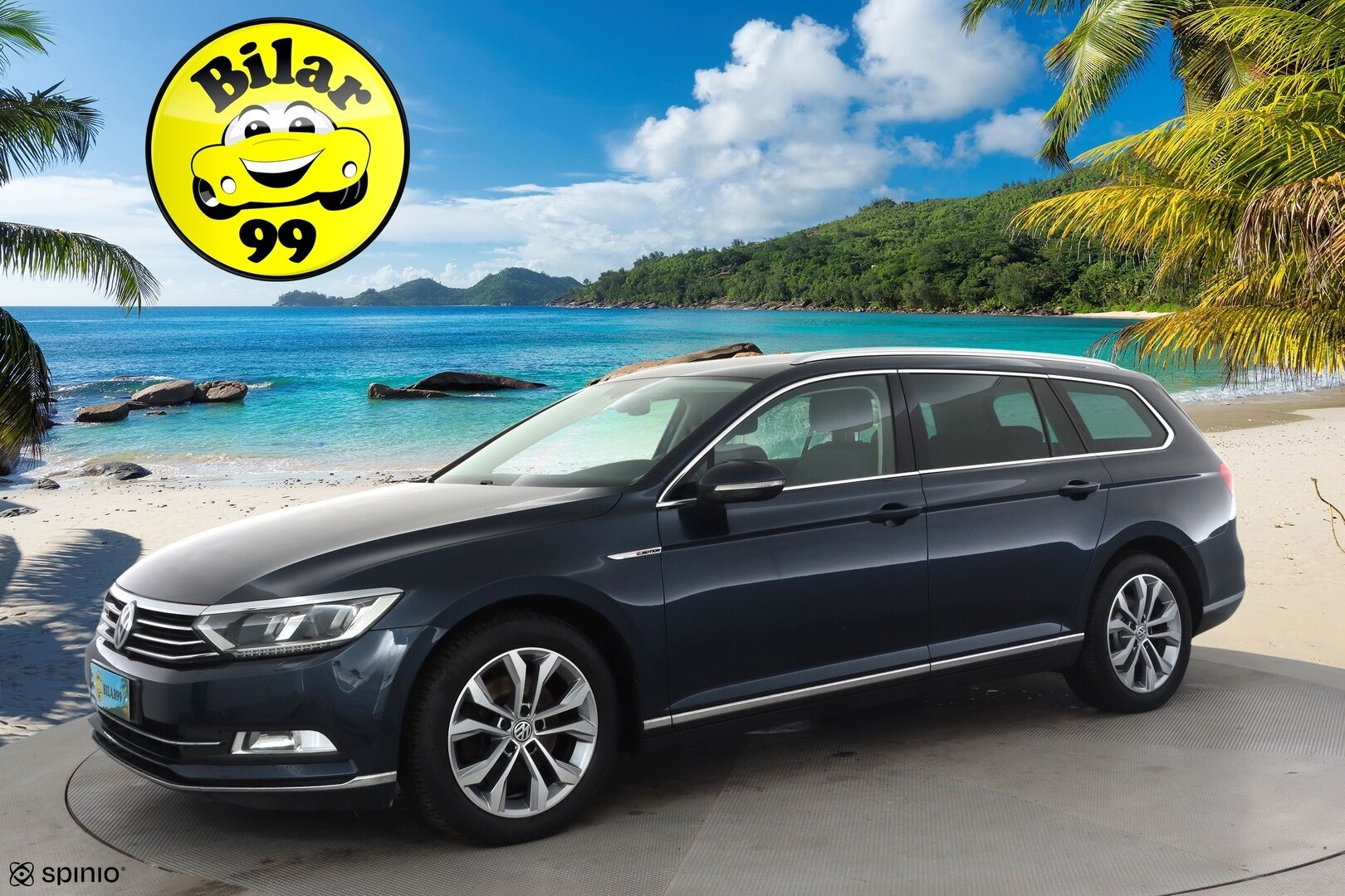 VOLKSWAGEN PASSAT 2016 2,0TDI 190hv 4Motion Highline * ACC / Webasto / Koukku / LED / Ergocomfort istuin / P.Kamera * - Kahdet Renkaat - HULLUT AVAJAISHULINAT KORKOTARJOUS 3,29 %