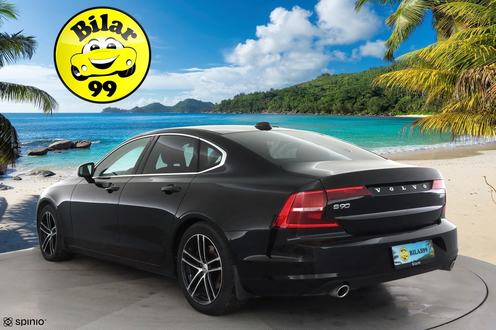 Volvo S90 2017 D5 AWD Business aut * Webasto / Koukku / ACC / HUD / Full-LED / P.kamera / Navi / Puolinahkasisusta / Keyless * - Ei AdBlue
