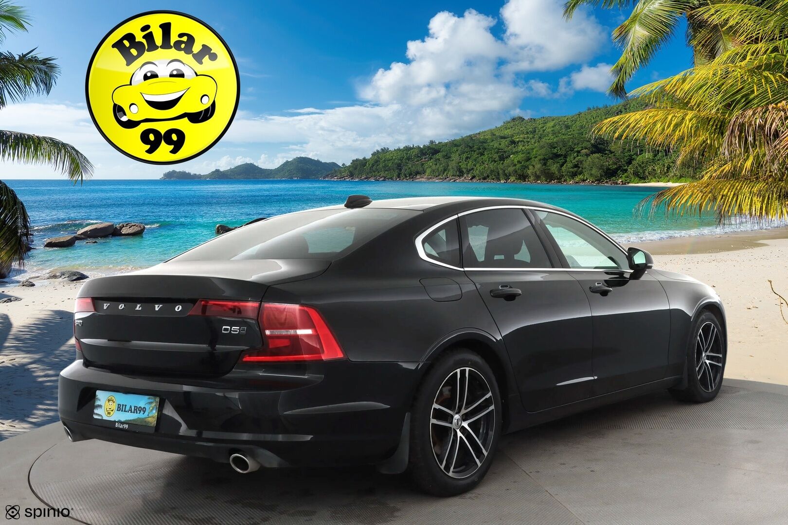 Volvo S90 2017 D5 AWD Business aut * Webasto / Koukku / ACC / HUD / Full-LED / P.kamera / Navi / Puolinahkasisusta / Keyless * - Ei AdBlue