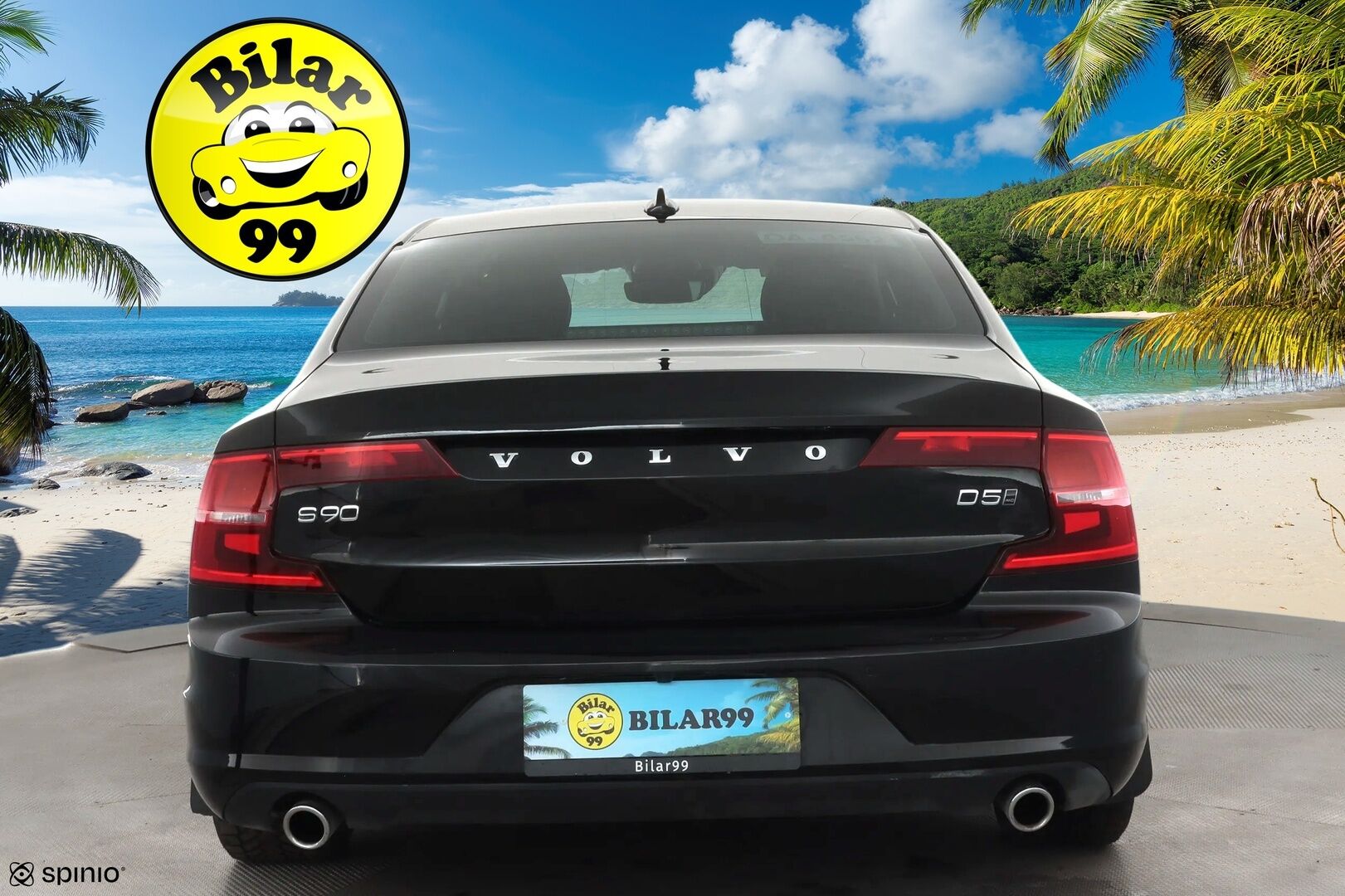 Volvo S90 2017 D5 AWD Business aut * Webasto / Koukku / ACC / HUD / Full-LED / P.kamera / Navi / Puolinahkasisusta / Keyless * - Ei AdBlue
