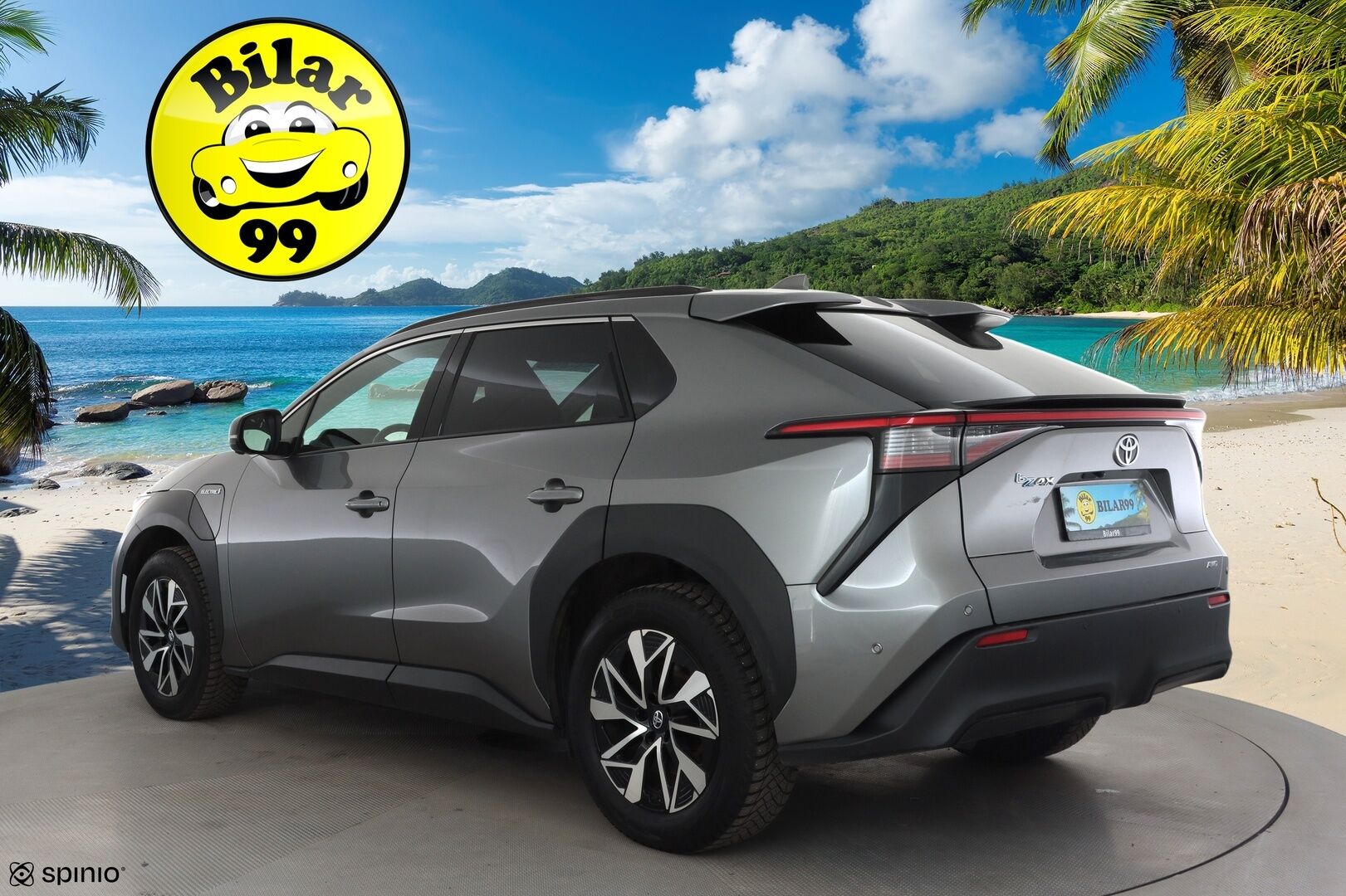 TOYOTA BZ4X 2023 71,4kWh AWD Style * ACC / 360° / JBL / Ilmastoidut nahat / Navi / LED / Keyless / Muistipenkki / Sähköluukku * - Akku kuntotarkastettu SoH 96,8% / Kahdet renkaat aluvanteilla