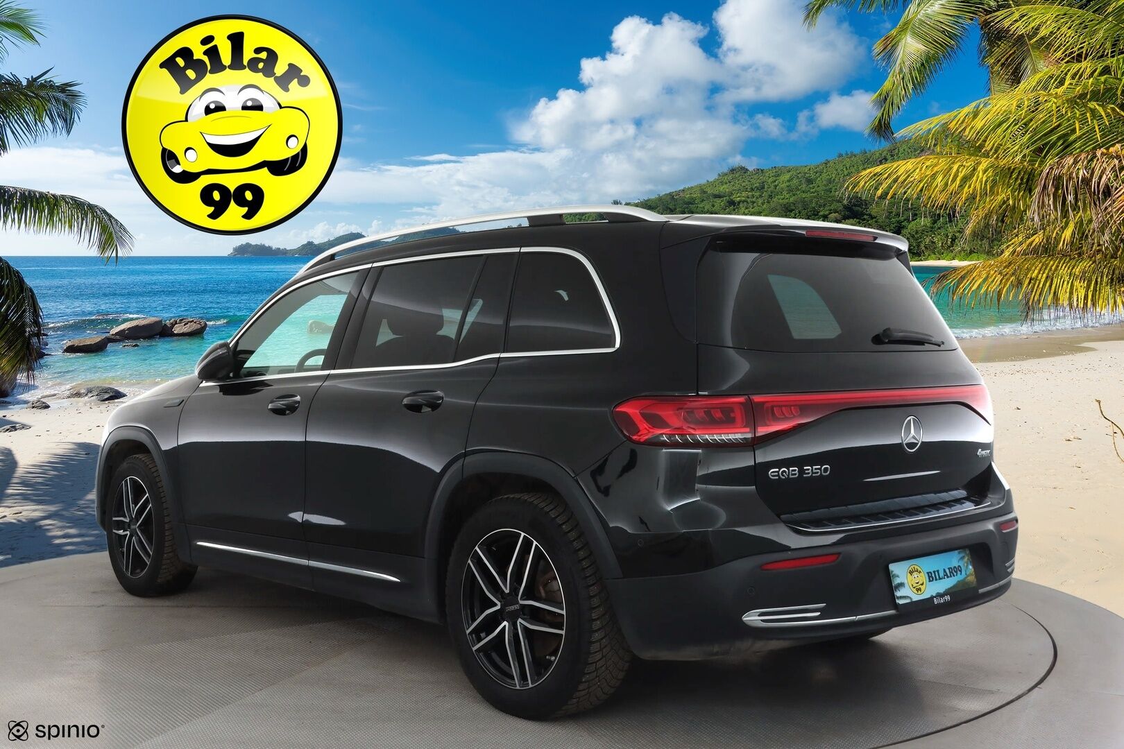 MERCEDES-BENZ EQB 2023 66,5kWh 350 4Matic Avantgarde * Distronic+ / High Performance LED / Lisälämmitin / Nahat / P.kamera * - Akku kuntotarkastettu / Kahdet Renkaat / 2x Lataus