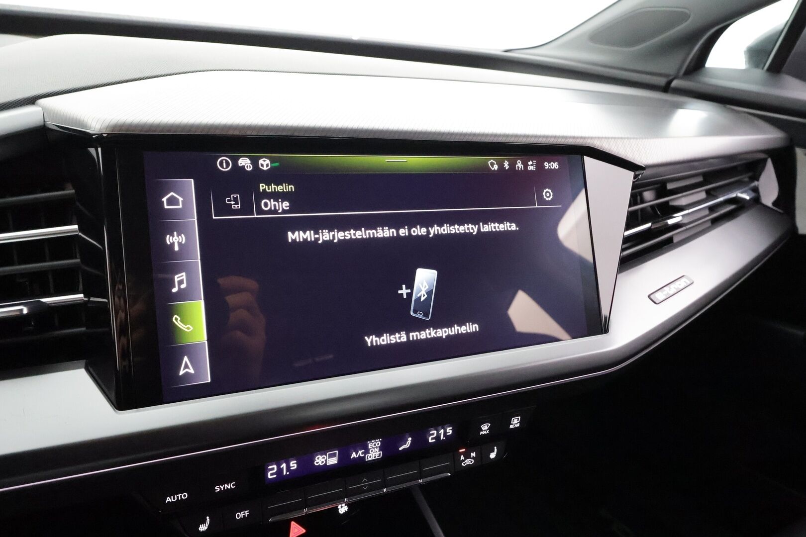 AUDI Q4 E-TRON 2023 50 E-Tron Quattro * ILP / Koukku / ACC / Matrix / Sportnahat / Navi / Keyless * - Merkkihuollot / Akku kuntotarkastettu SoH 93,1% / Kahdet renkaat aluvanteilla