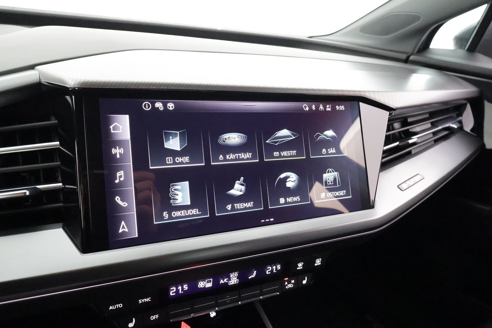 AUDI Q4 E-TRON 2023 50 E-Tron Quattro * ILP / Koukku / ACC / Matrix / Sportnahat / Navi / Keyless * - Merkkihuollot / Akku kuntotarkastettu SoH 93,1% / Kahdet renkaat aluvanteilla