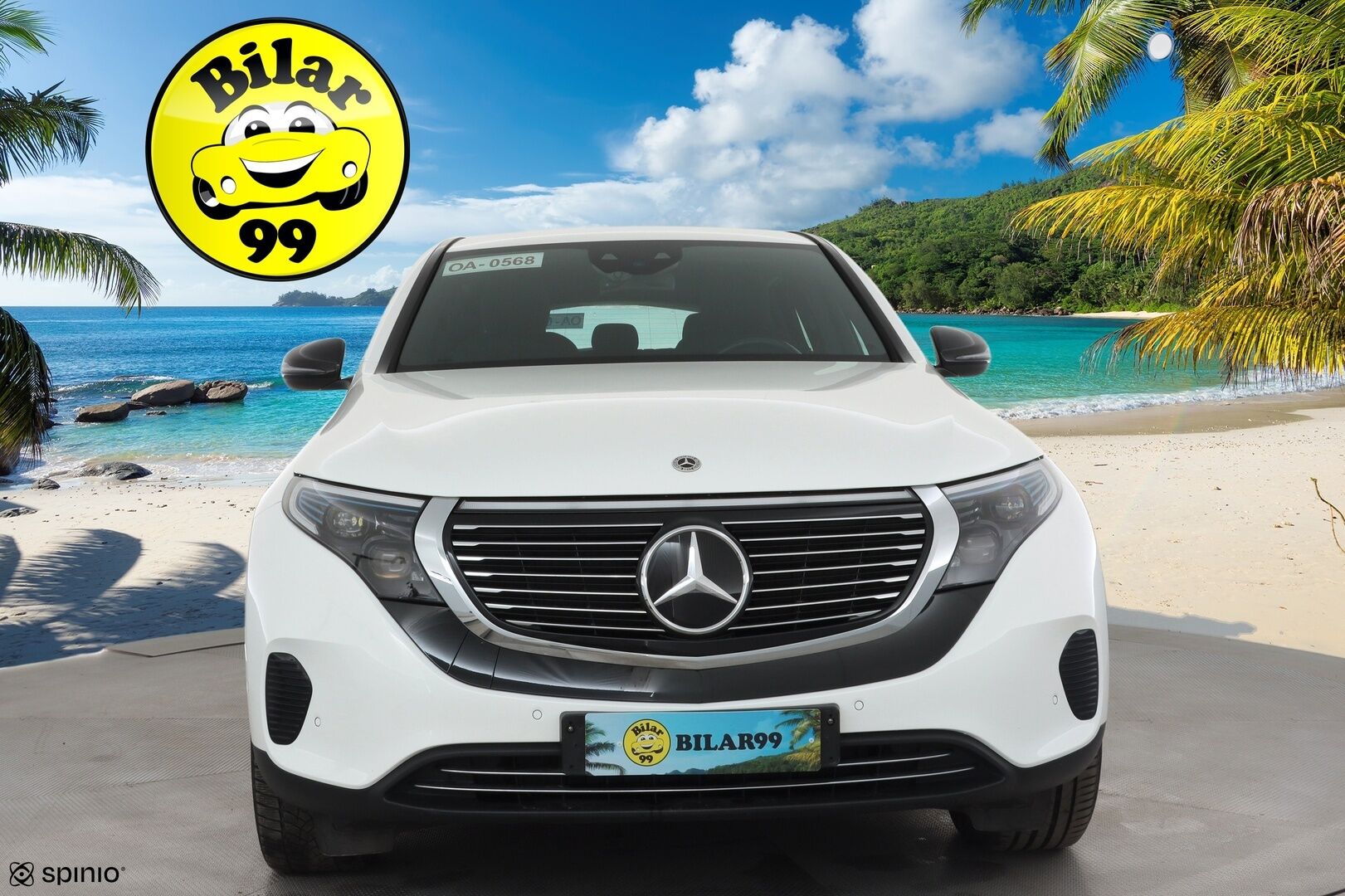 MERCEDES-BENZ EQC 2022 400 4Matic * Distronic+ / Koukku / P.kamera / Lisälämmitin /  Sporttipenkit / Widescreen / keyless * - Akku kuntotarkastettu SoH 97,3% / 2x Lataus / Kahdet Renkaat