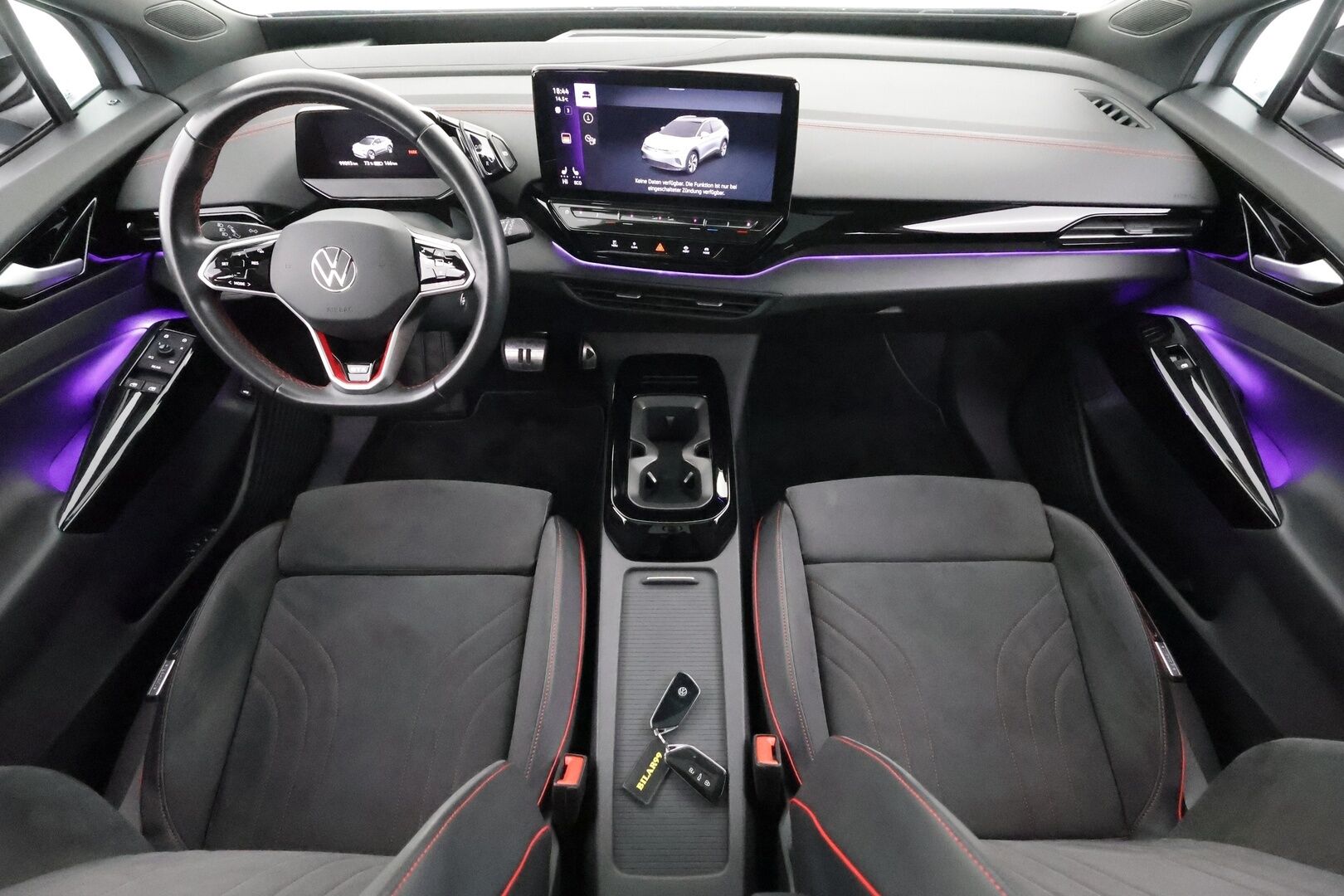 VOLKSWAGEN ID.4 2023 GTX Dual Motor AWD * HUD / Koukku / ILP / ACC / Matrix-LED / Koukku / Lasikatto / P.Kamera * - Hierovat Sportpenkit Muistilla / Merkkihuollot / Akku kuntotarkastettu / Kahdet renkaat aluvanteilla