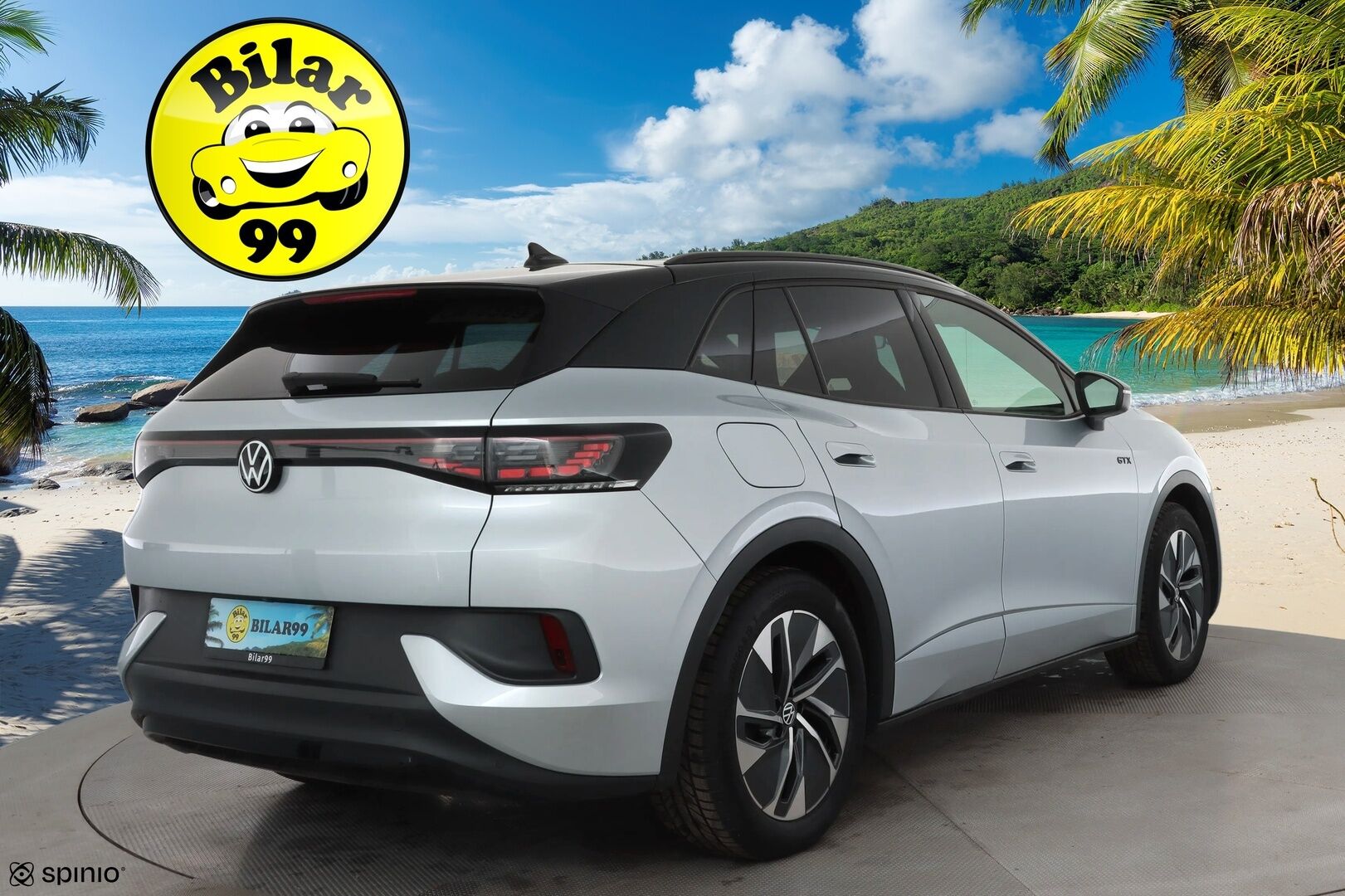 VOLKSWAGEN ID.4 2023 GTX Dual Motor AWD * HUD / Koukku / ILP / ACC / Matrix-LED / Koukku / Lasikatto / P.Kamera * - Hierovat Sportpenkit Muistilla / Merkkihuollot / Akku kuntotarkastettu / Kahdet renkaat aluvanteilla