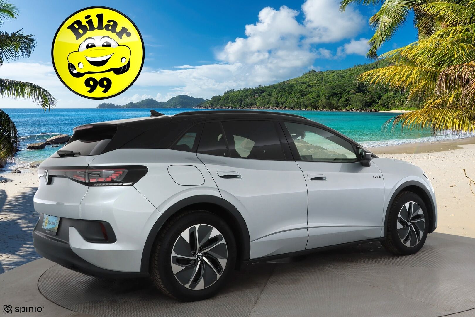 VOLKSWAGEN ID.4 2023 GTX Dual Motor AWD * HUD / Koukku / ILP / ACC / Matrix-LED / Koukku / Lasikatto / P.Kamera * - Hierovat Sportpenkit Muistilla / Merkkihuollot / Akku kuntotarkastettu / Kahdet renkaat aluvanteilla