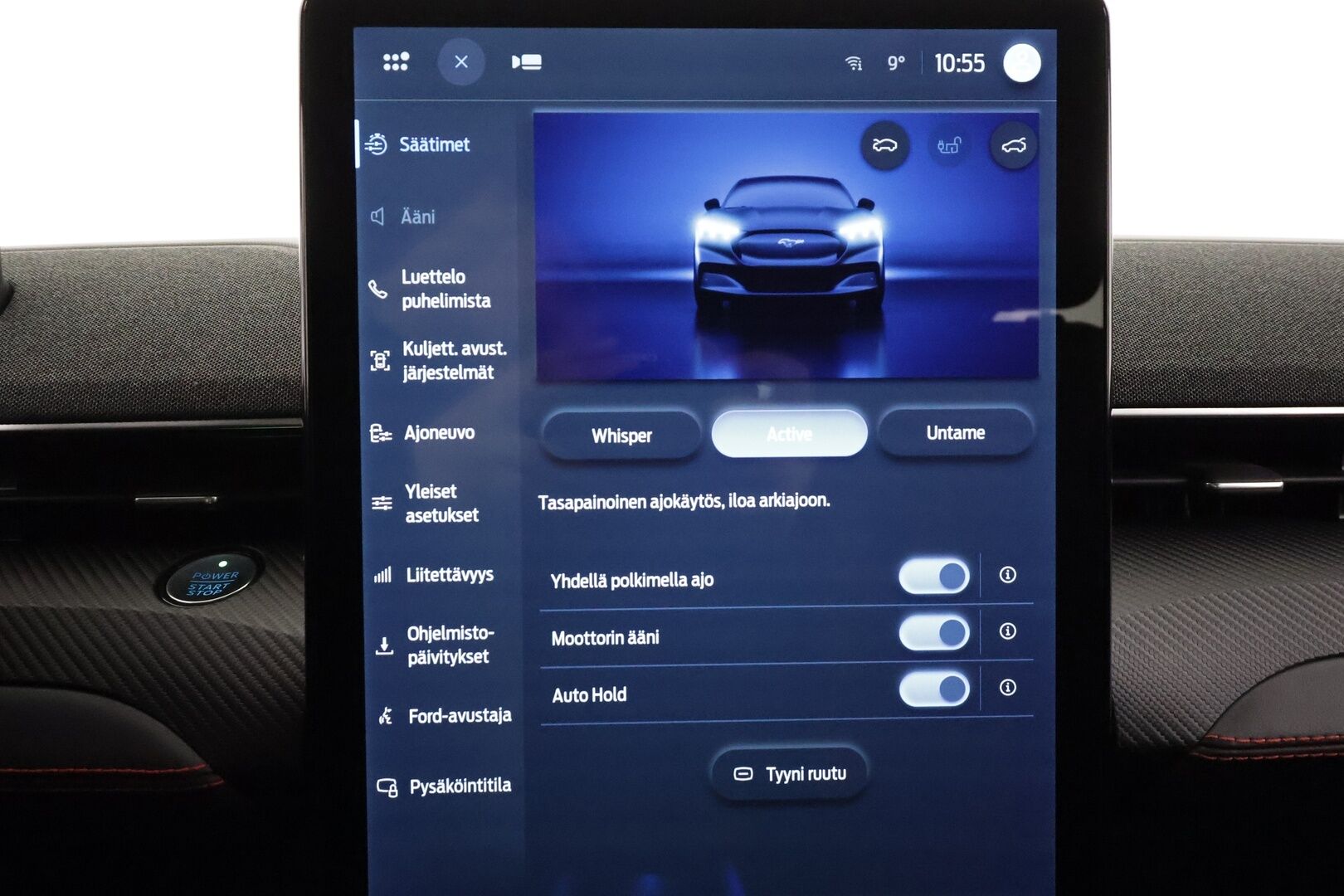 FORD MUSTANG MACH-E 2022 351hv AWD Premium * Koukku / ACC / B&O / Lasikatto / Muistipenkki / LED / 360 / Keyless * - Merkkihuollot / Kahdet renkaat aluvanteilla