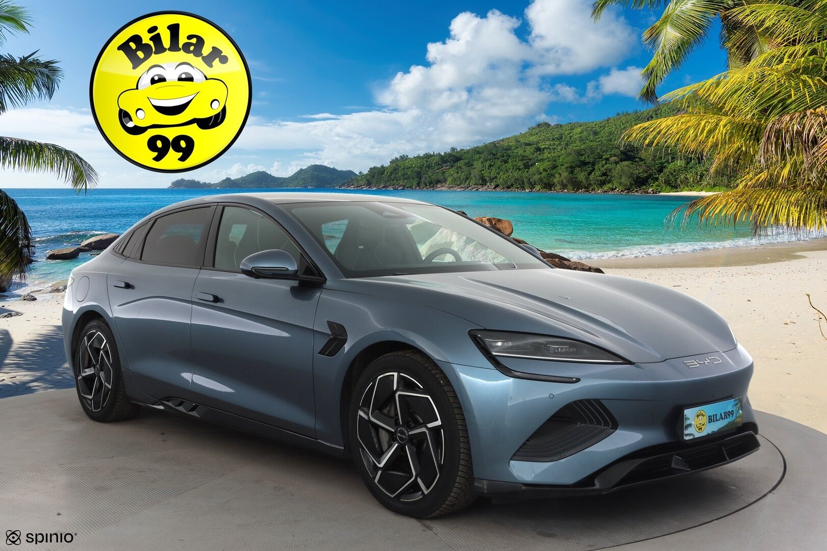 BYD SEAL 2024 Excellence AWD * ACC / 360° / ILP / Dynaudio / HUD / Lasikatto / Ilmastoidut nahat / Keyless / Navi / LED * - Kahdet renkaat aluvanteilla